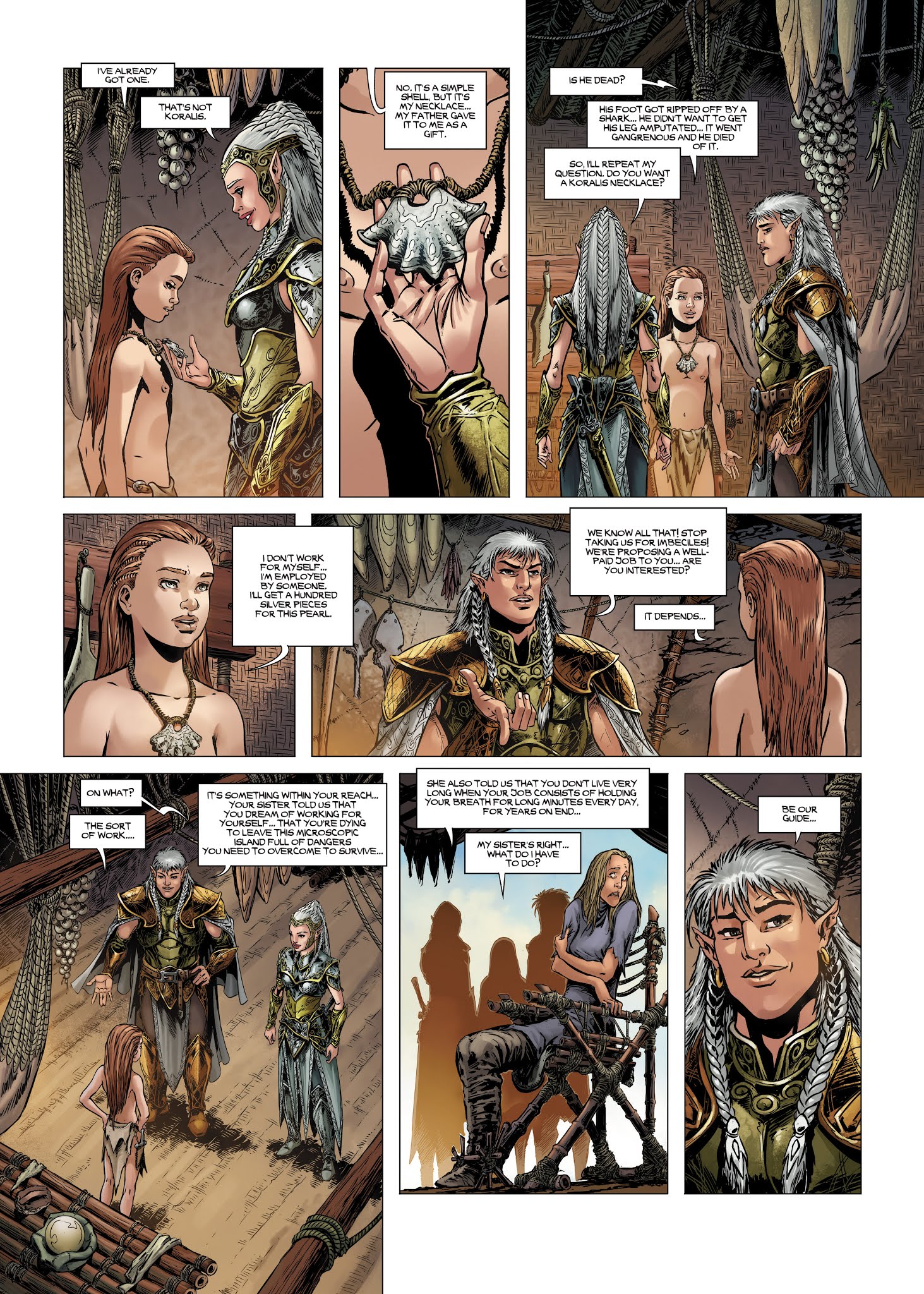 Read online Elves comic -  Issue #19 - 9