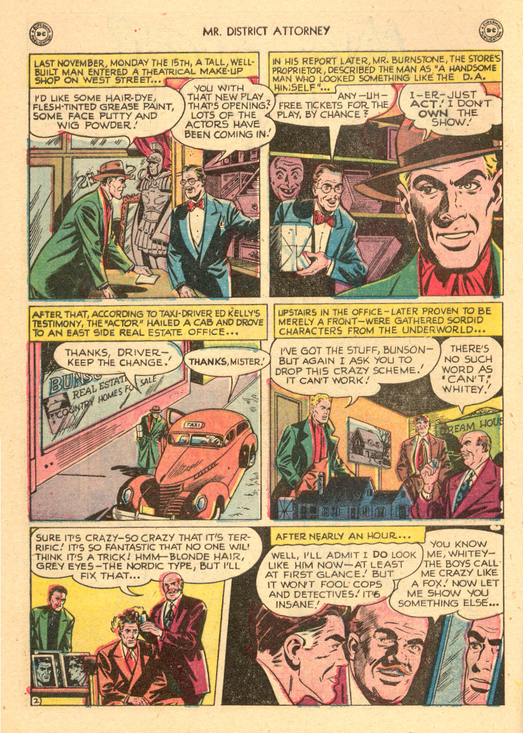 Read online Mr. District Attorney comic -  Issue #9 - 4
