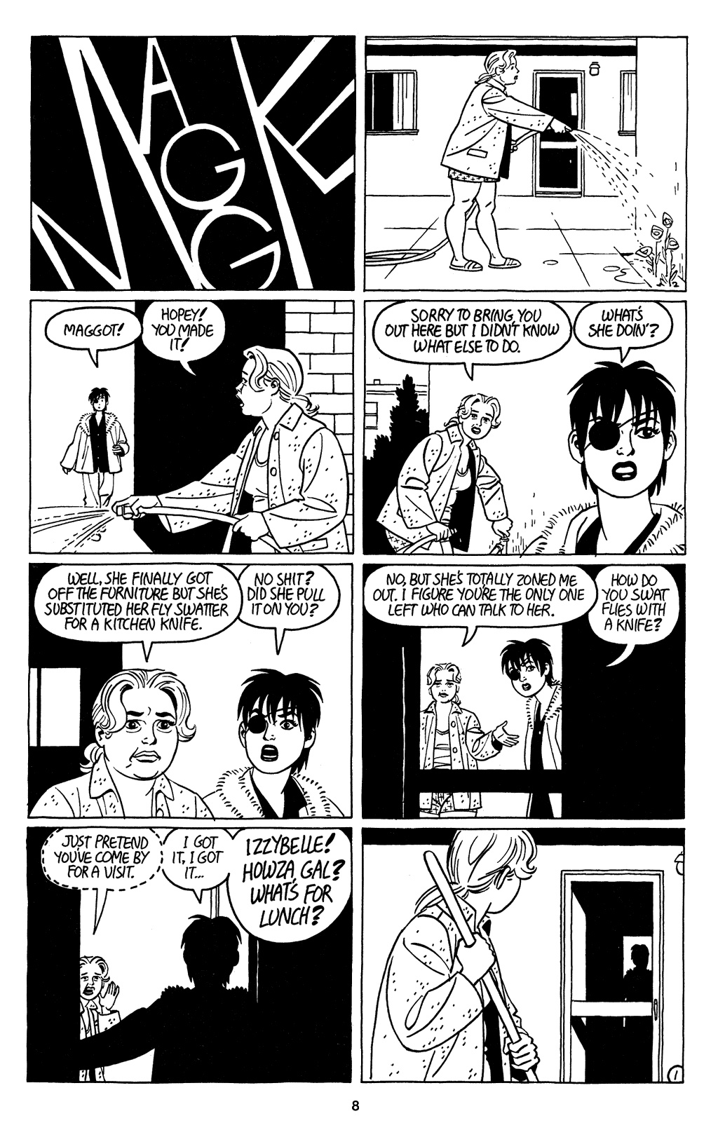 Read online Love and Rockets (2001) comic -  Issue #4 - 9