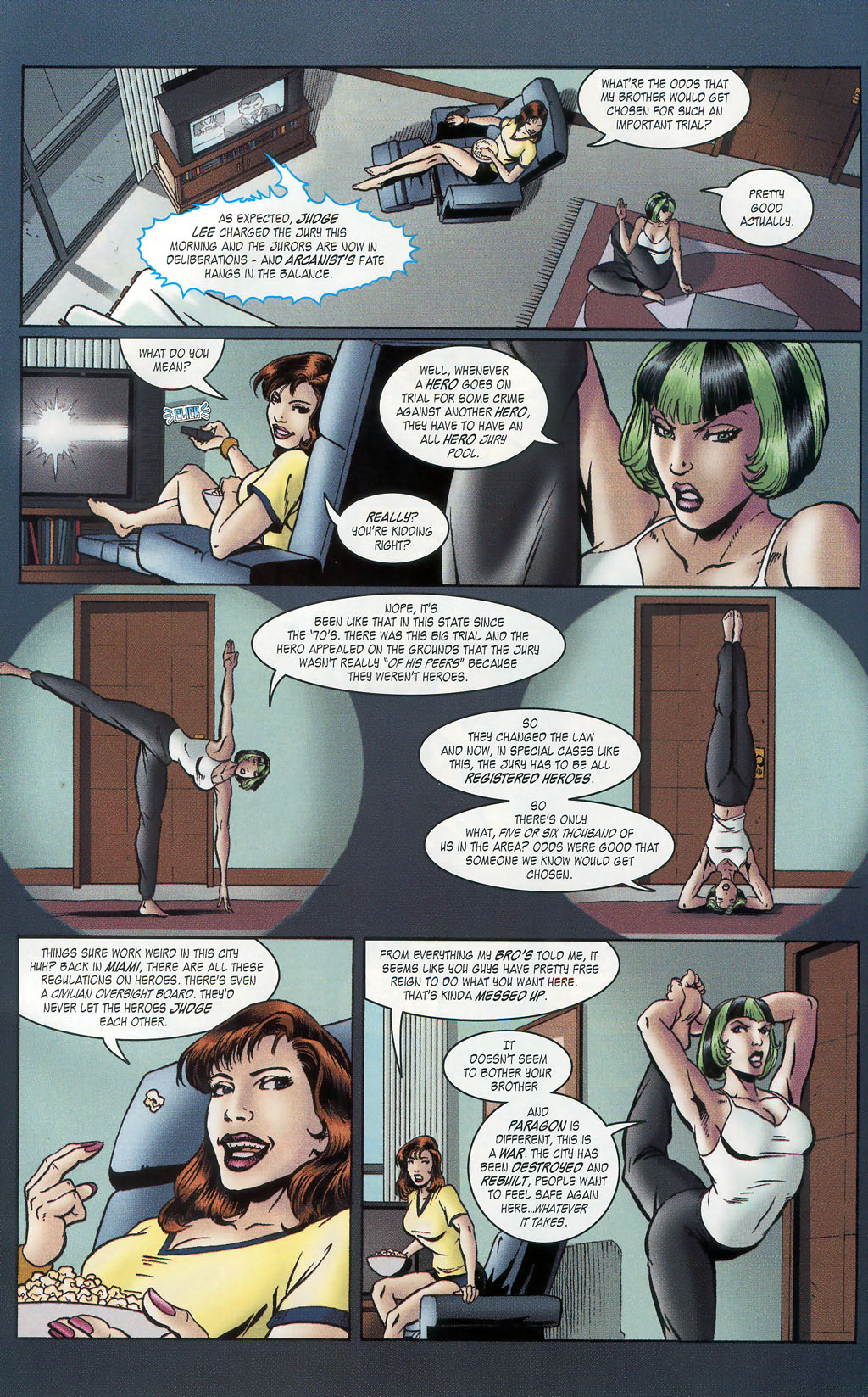 Read online City of Heroes (2004) comic -  Issue #5 - 6