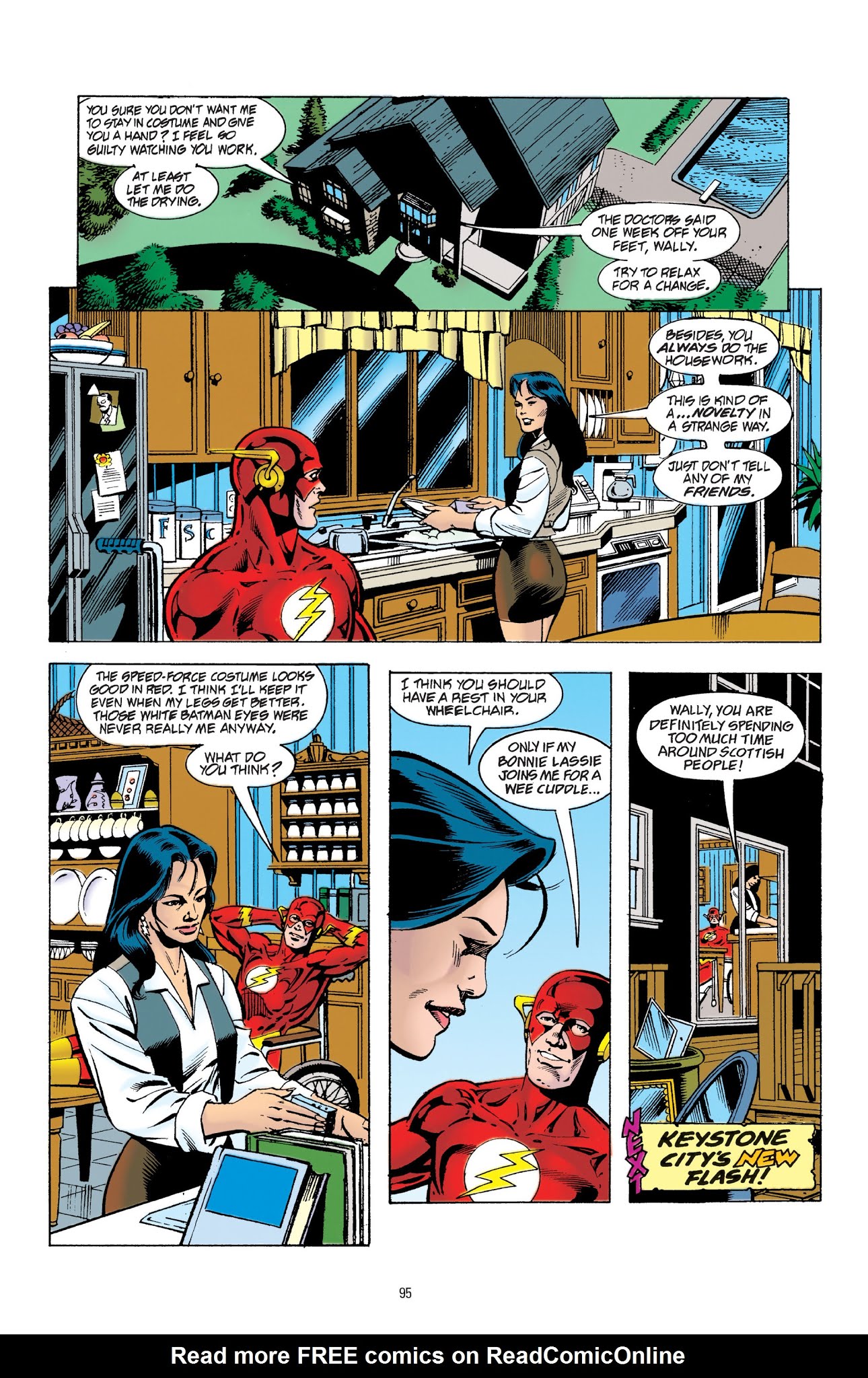 Read online The Flash by Grant Morrison and Mark Millar comic -  Issue # TPB - 95