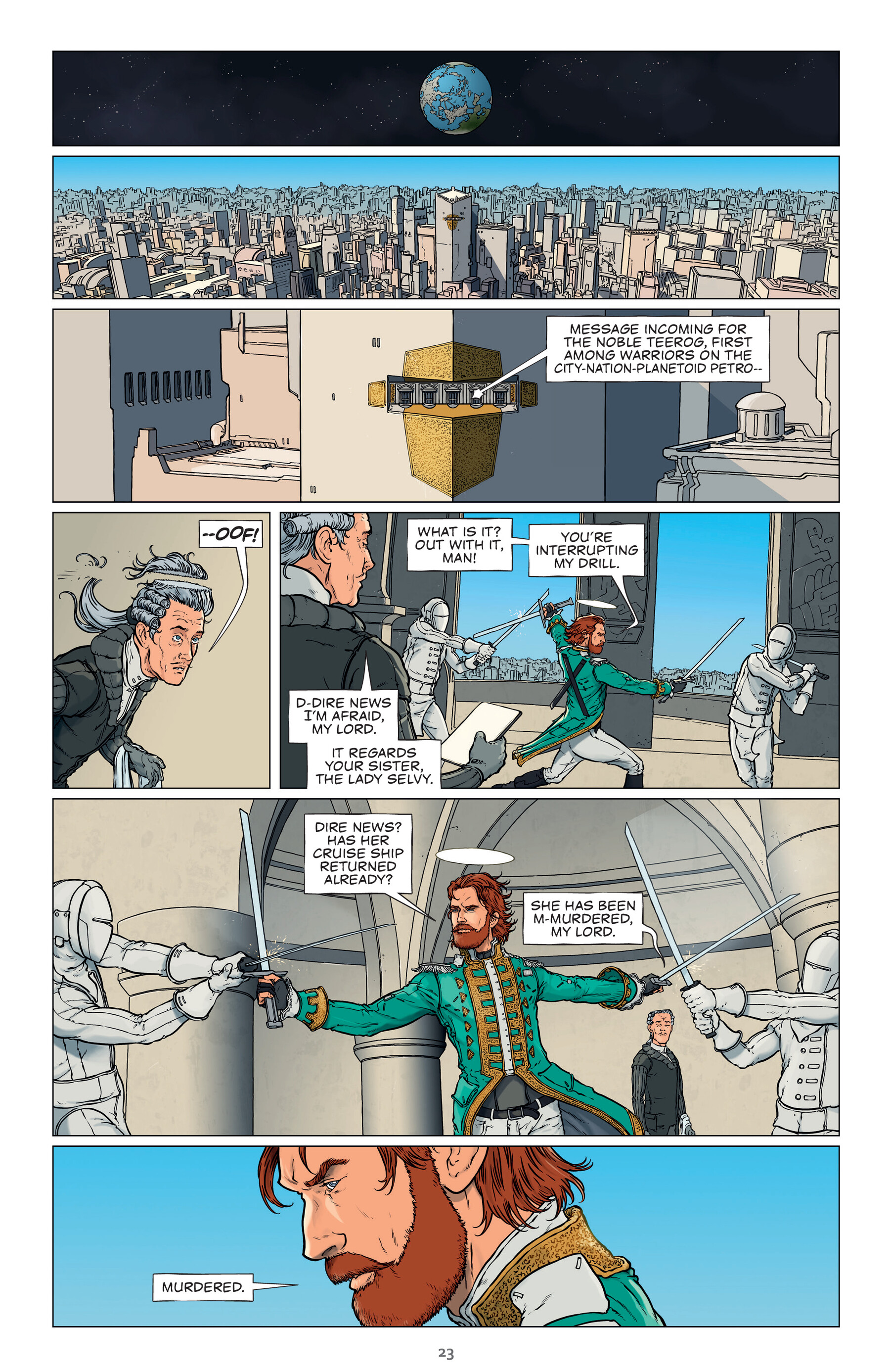 Read online The Incal: Dying Star comic -  Issue # Full - 22