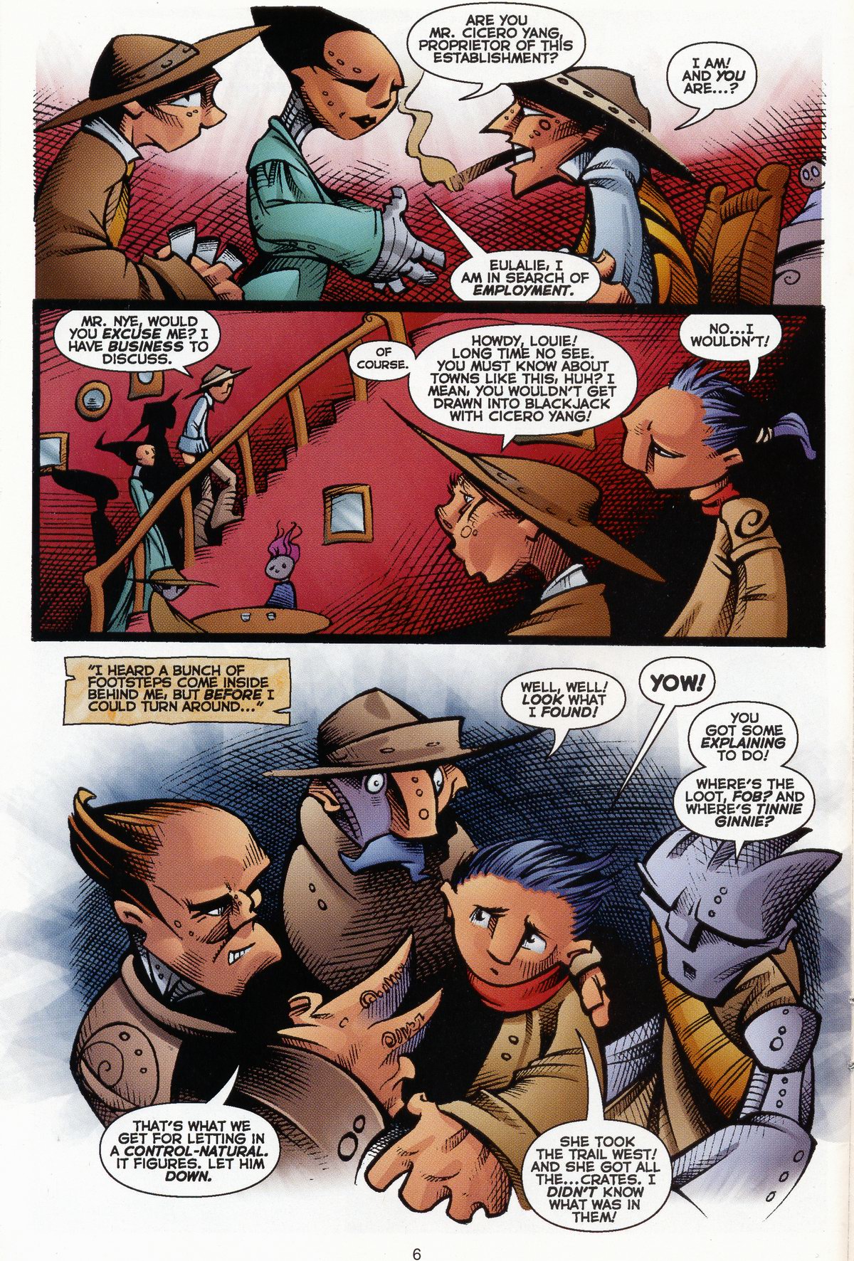 Read online Hong on the Range comic -  Issue #3 - 8