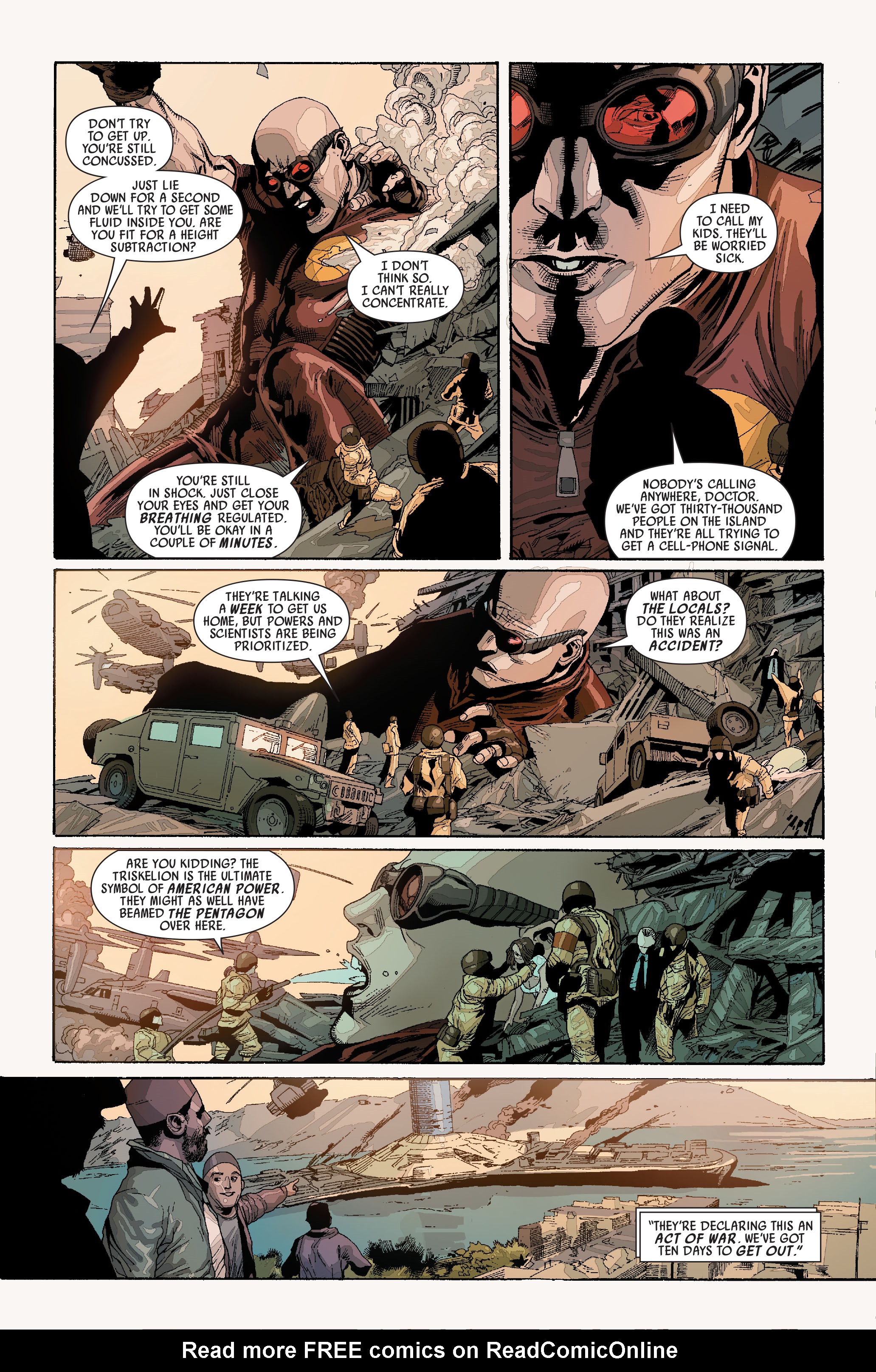 Read online Ultimate Avengers vs. New Ultimates comic -  Issue #1 - 8