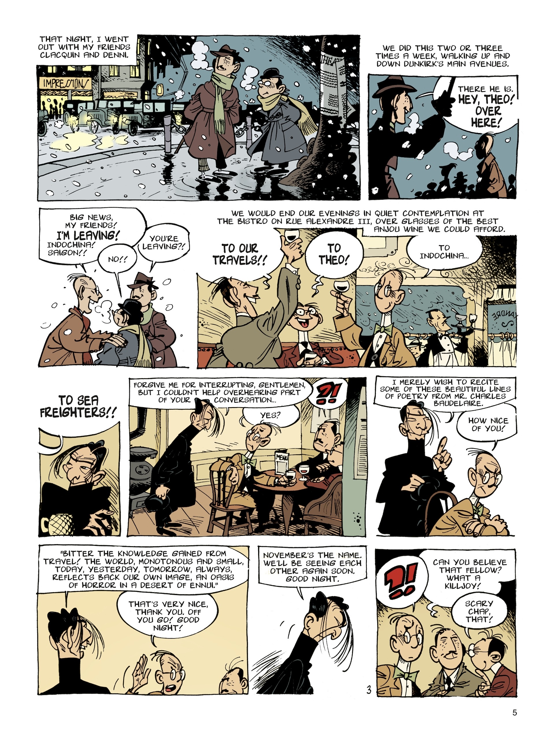 Read online Theodore Poussin comic -  Issue #1 - 5