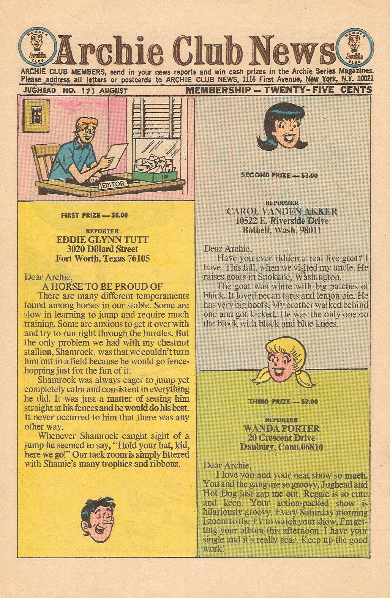 Read online Jughead (1965) comic -  Issue #171 - 10