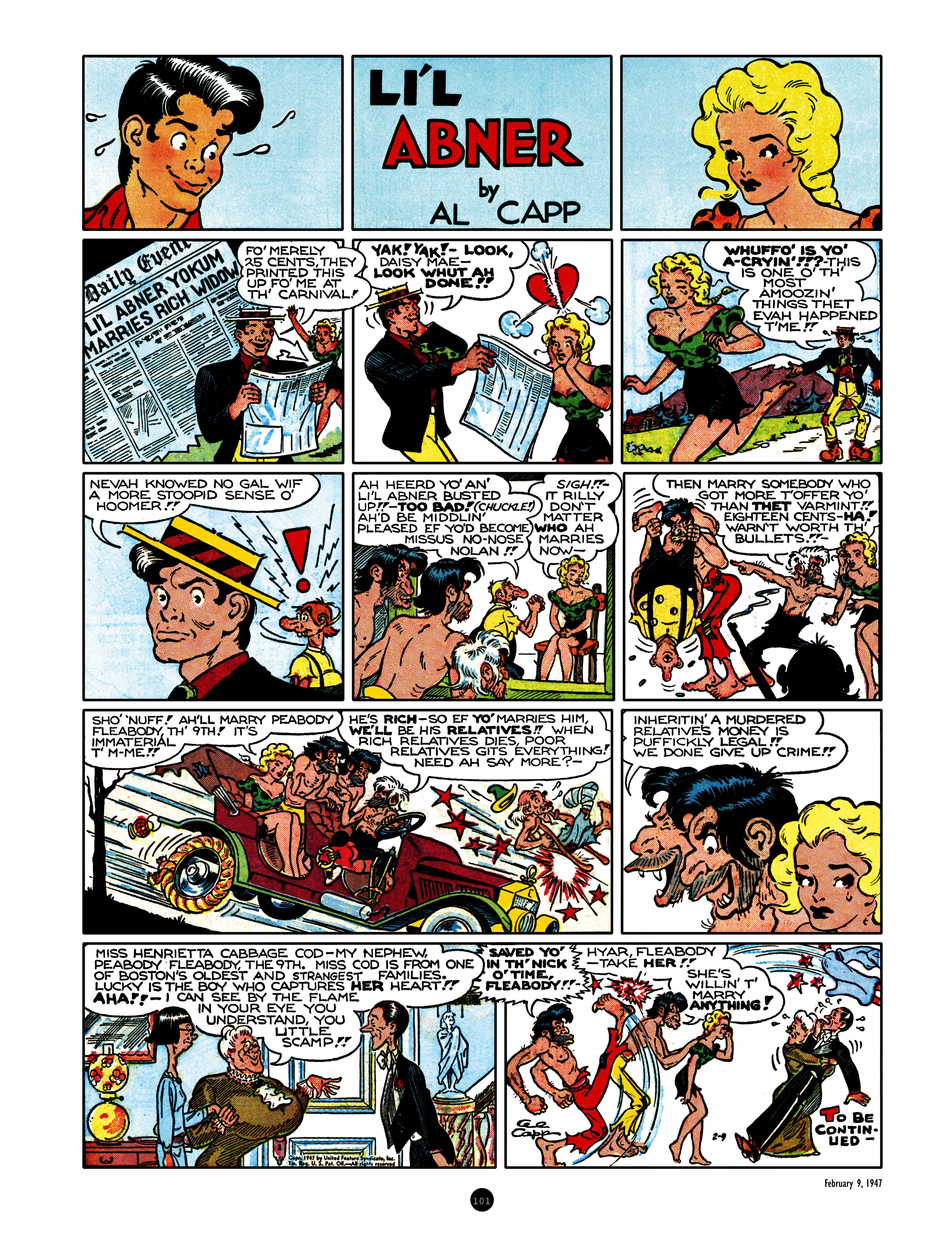Read online Al Capp's Li'l Abner Complete Daily & Color Sunday Comics comic -  Issue # TPB 7 (Part 2) - 2