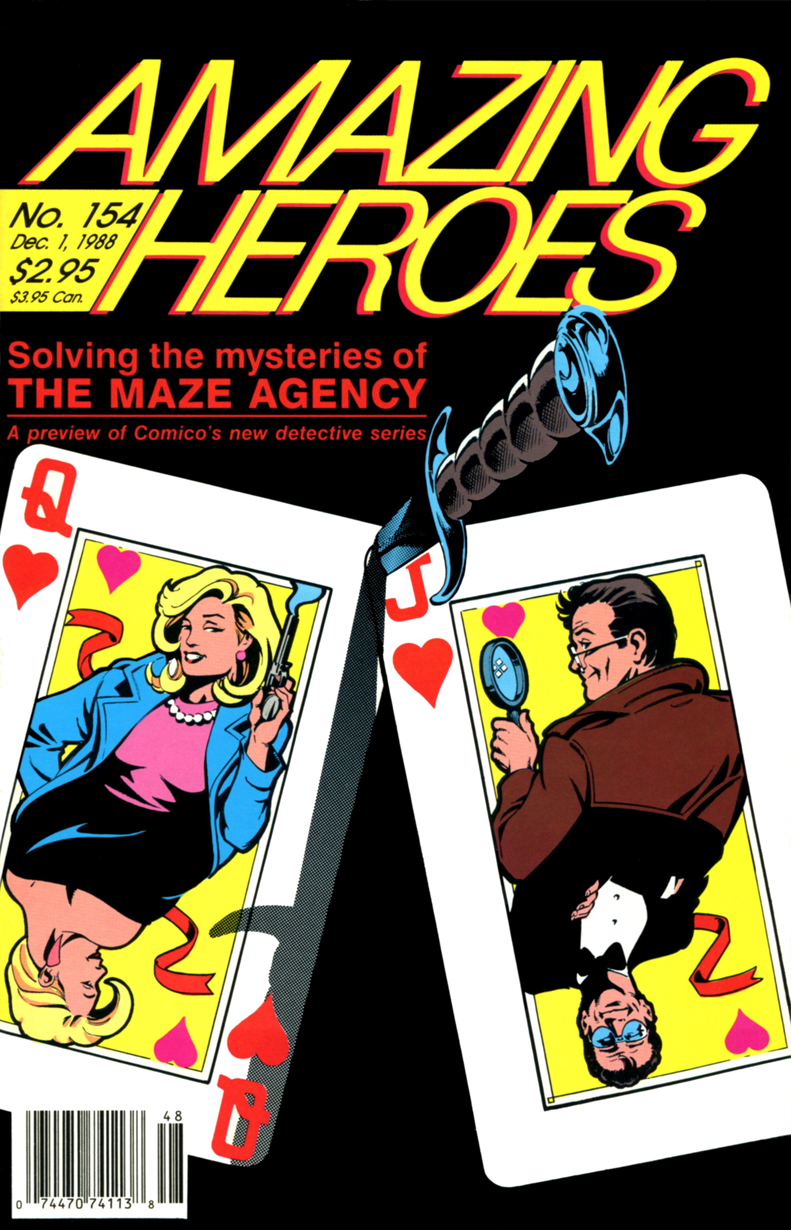 Read online Amazing Heroes comic -  Issue #154 - 1