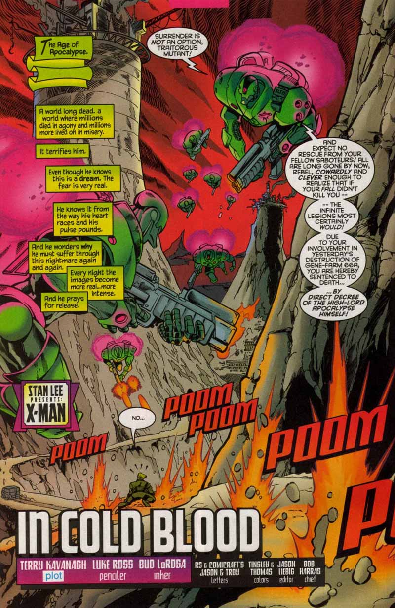 Read online X-Man comic -  Issue #53 - 3