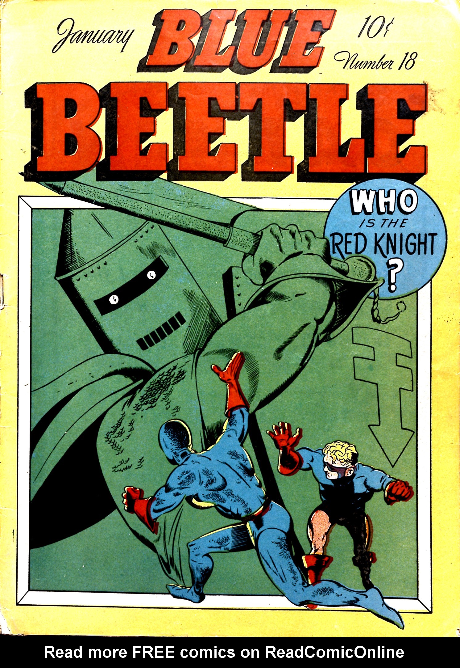Read online The Blue Beetle comic -  Issue #18 - 1