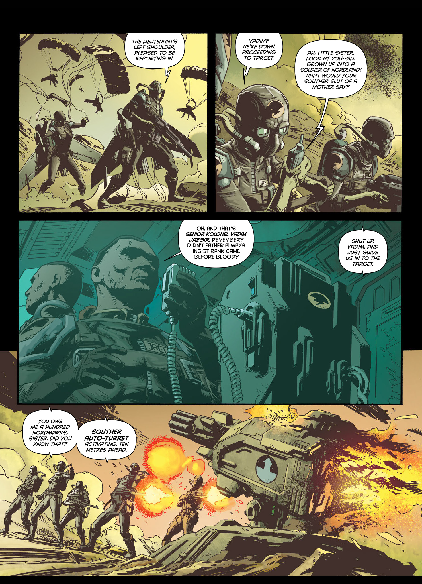 Read online Jaegir: Beasts Within comic -  Issue # TPB - 73