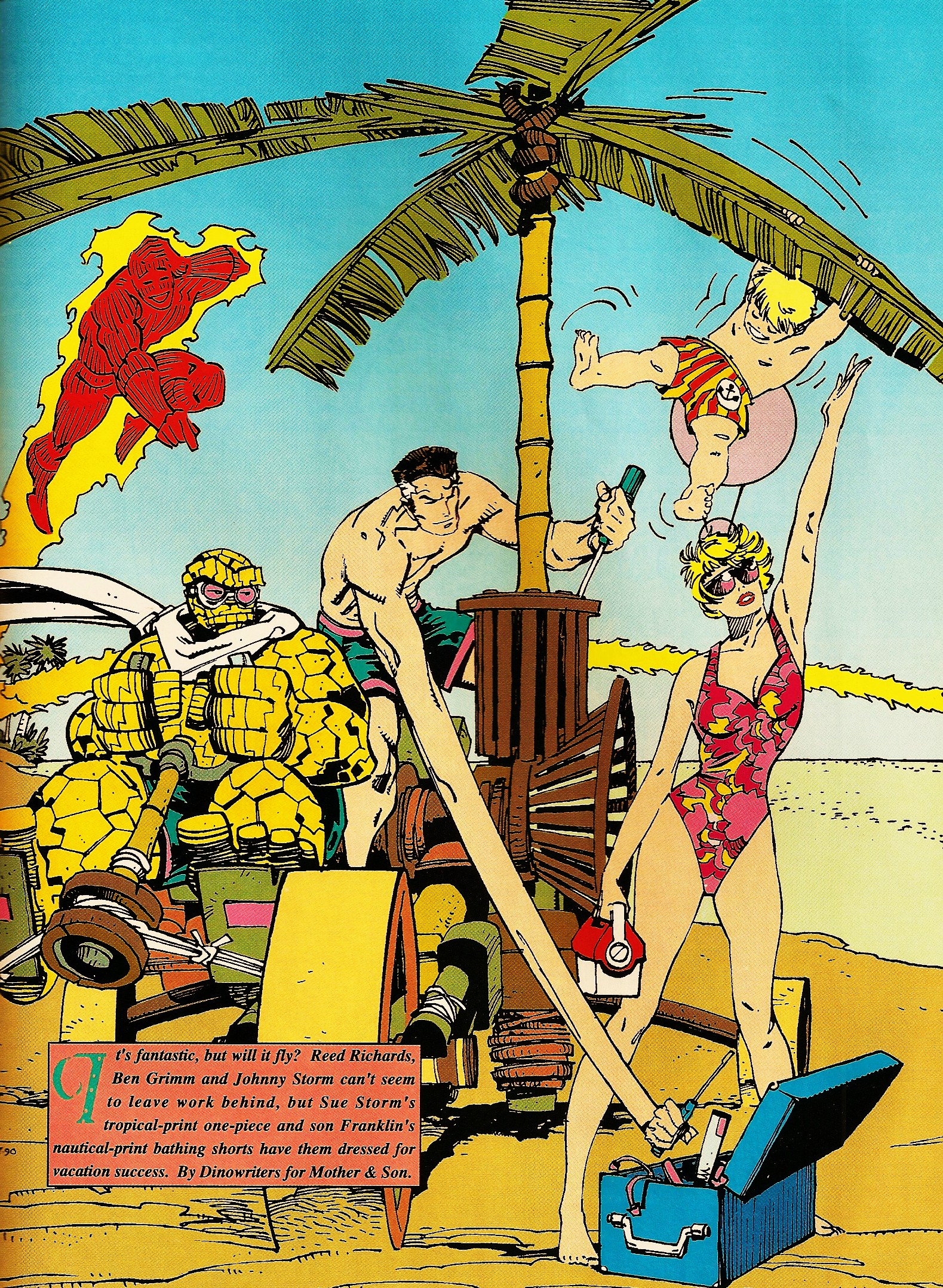 Read online Marvel Illustrated: Swimsuit Issue comic -  Issue # Full - 44