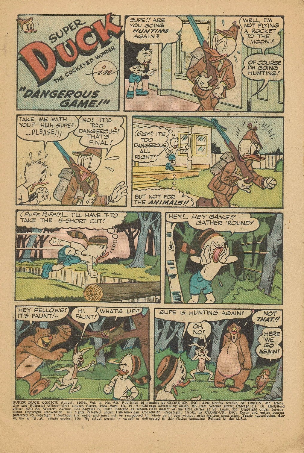 Read online Super Duck Comics comic -  Issue #69 - 3
