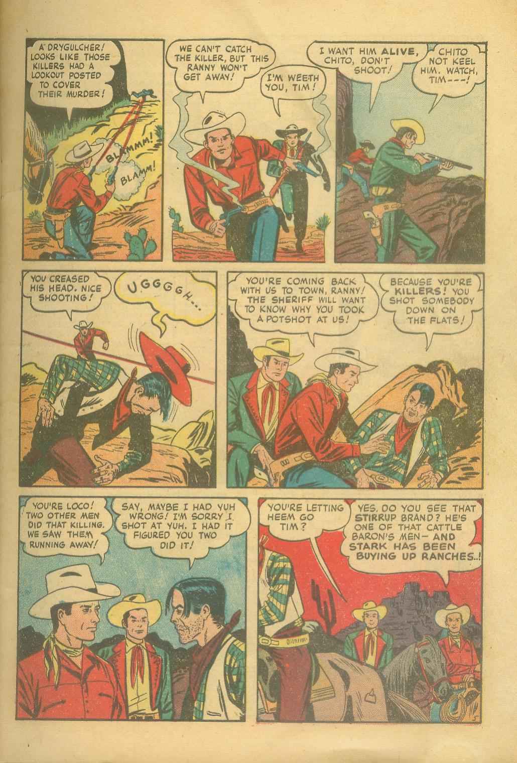 Read online Tim Holt comic -  Issue #2 - 7