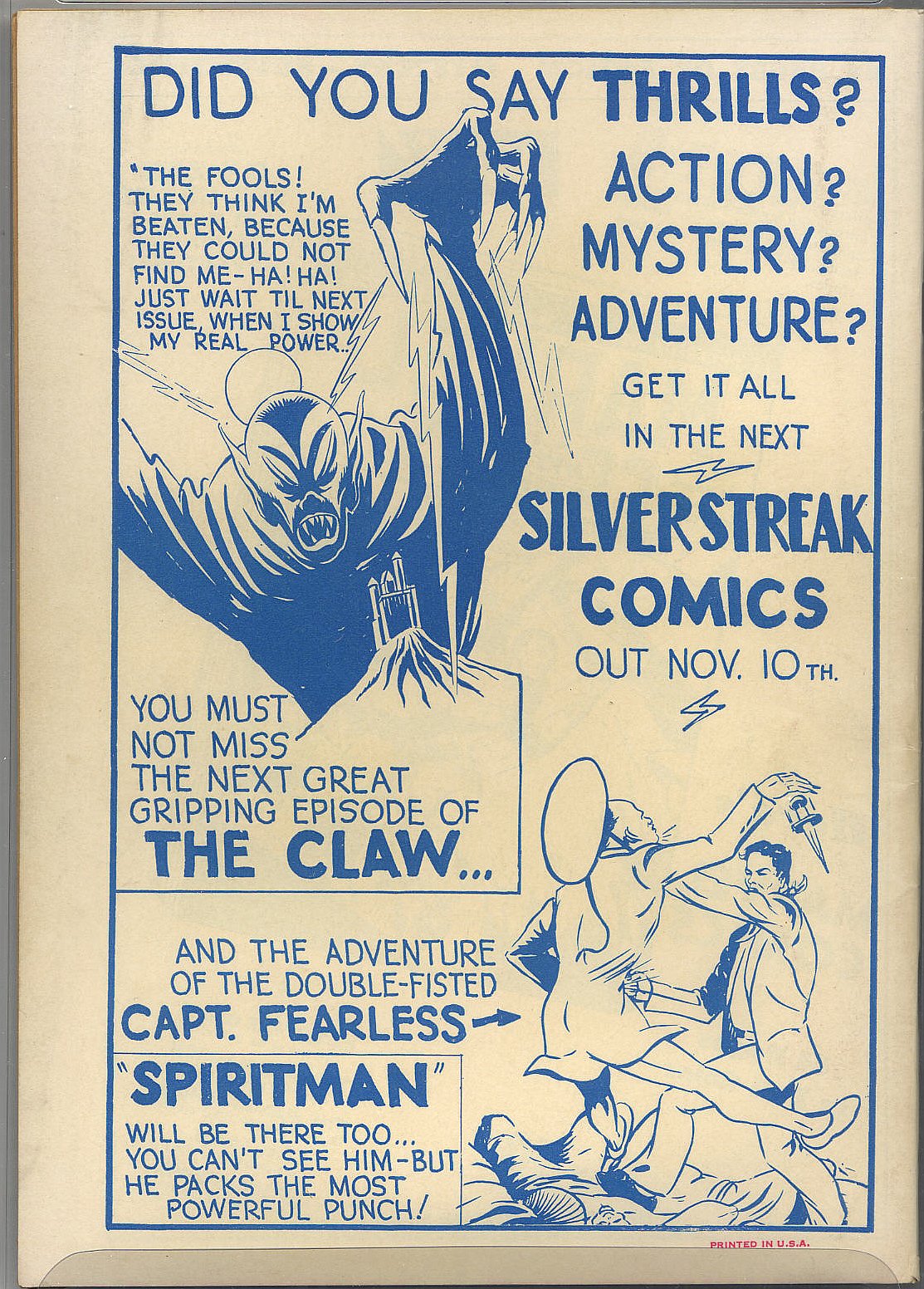Read online Silver Streak Comics comic -  Issue #1 - 71