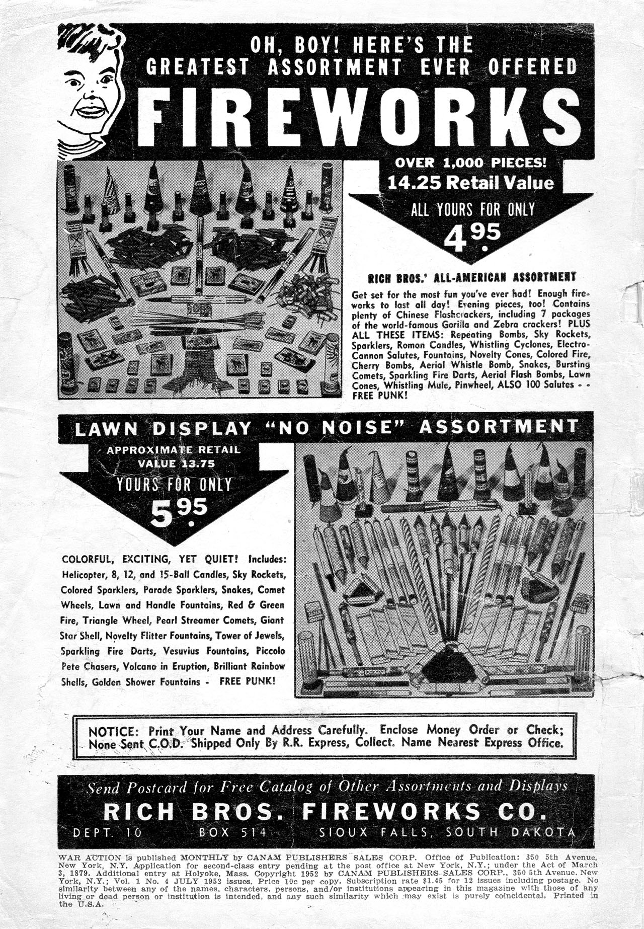 Read online War Action comic -  Issue #4 - 2