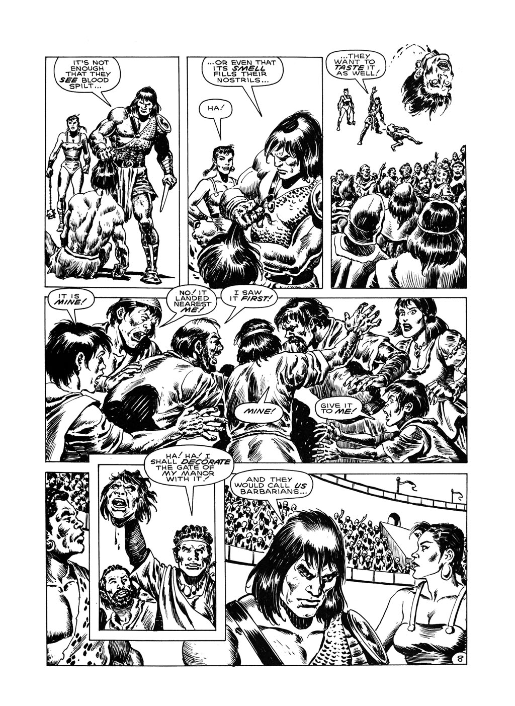 Read online The Savage Sword Of Conan comic -  Issue #147 - 12