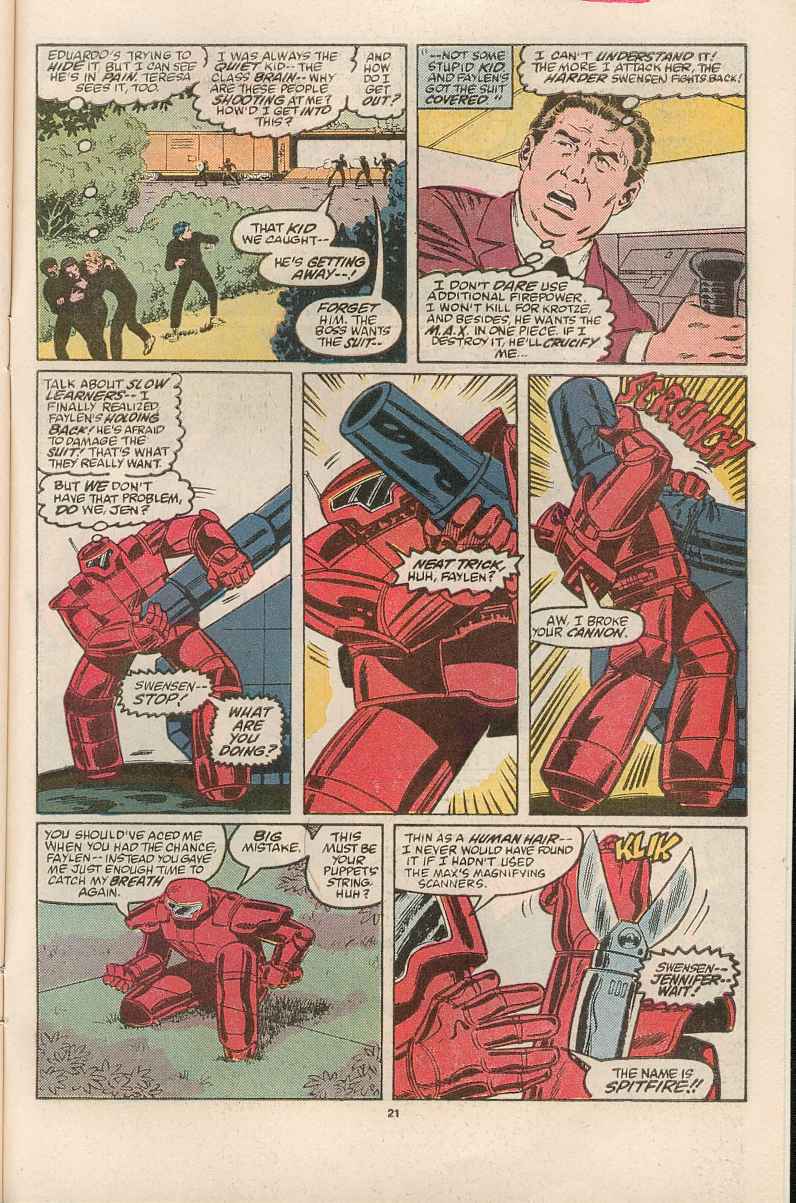 Read online Spitfire and the Troubleshooters comic -  Issue #2 - 22