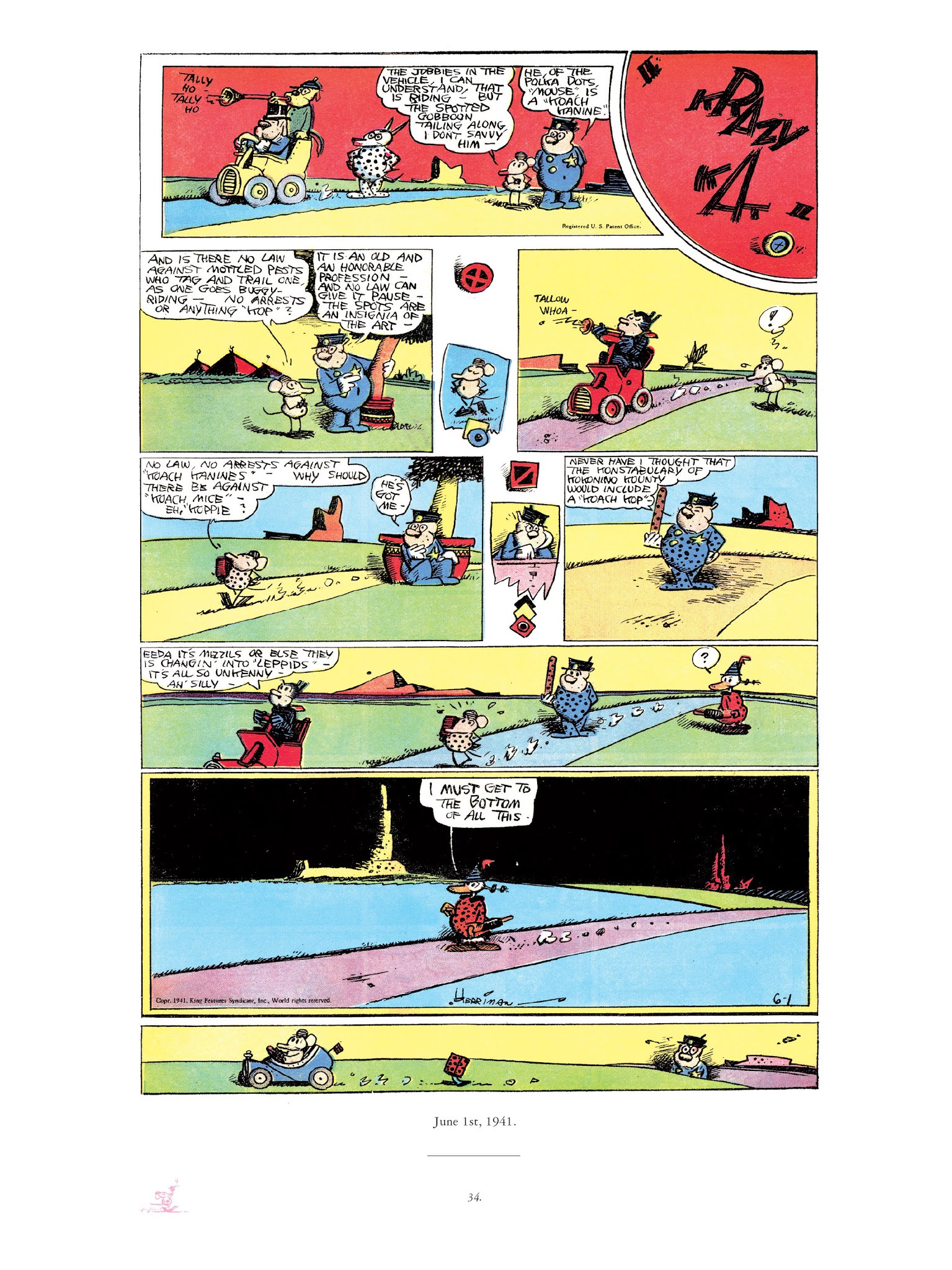 Read online Krazy & Ignatz comic -  Issue # TPB 12 - 33