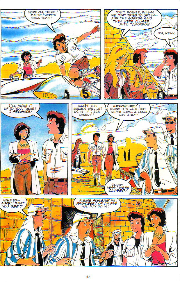 Read online Speed Racer (1987) comic -  Issue #15 - 3