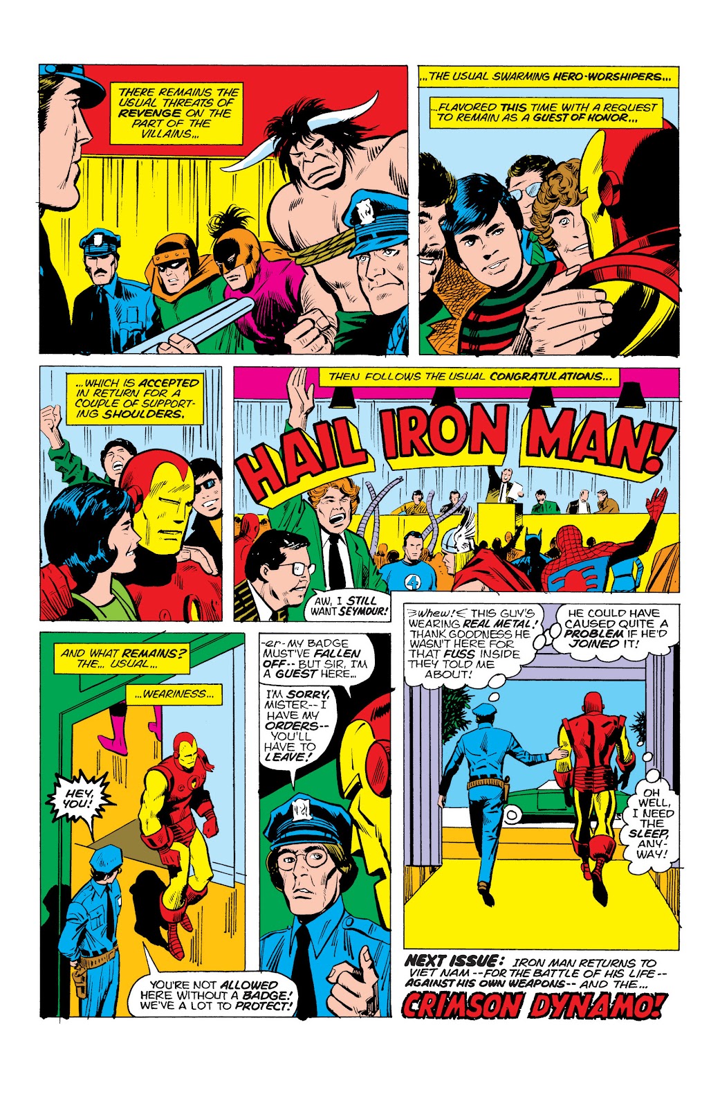 Read online Marvel Masterworks: The Invincible Iron Man comic -  Issue # TPB 10 (Part 1) - 97