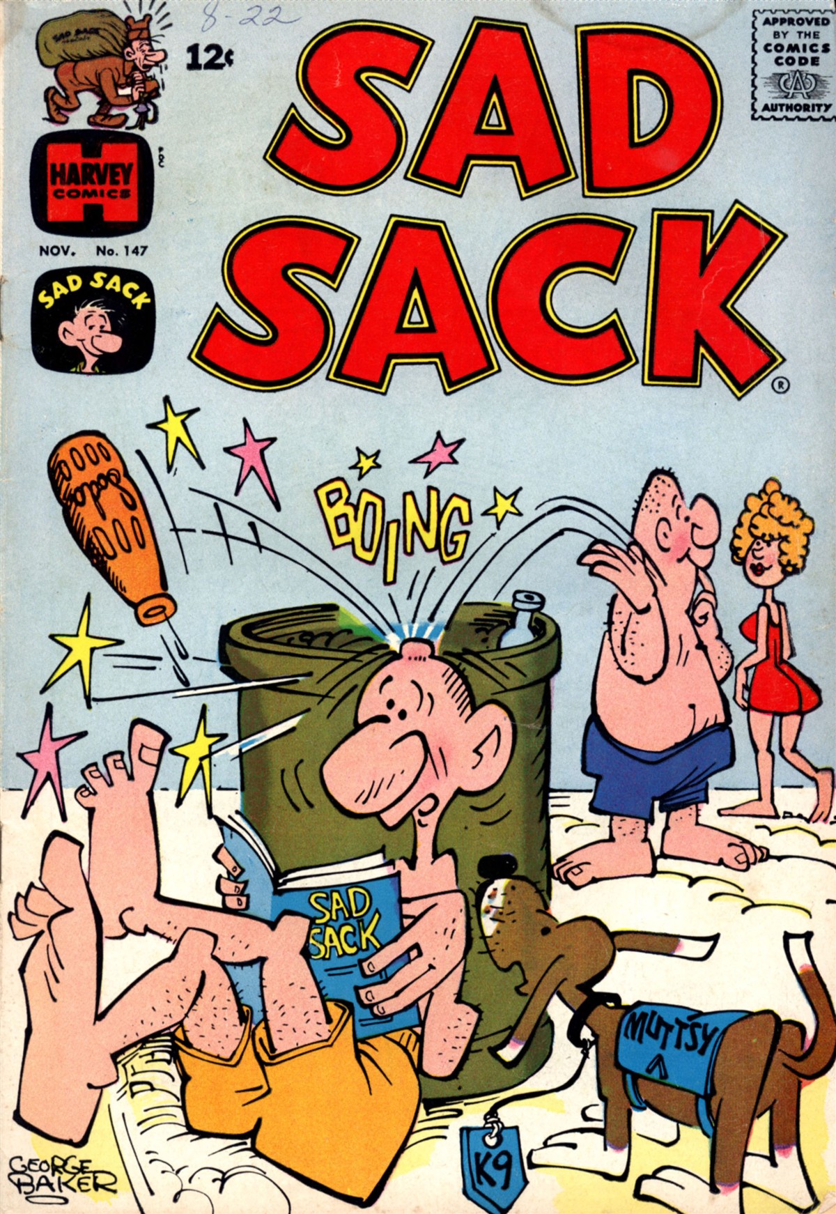 Read online Sad Sack comic -  Issue #147 - 1