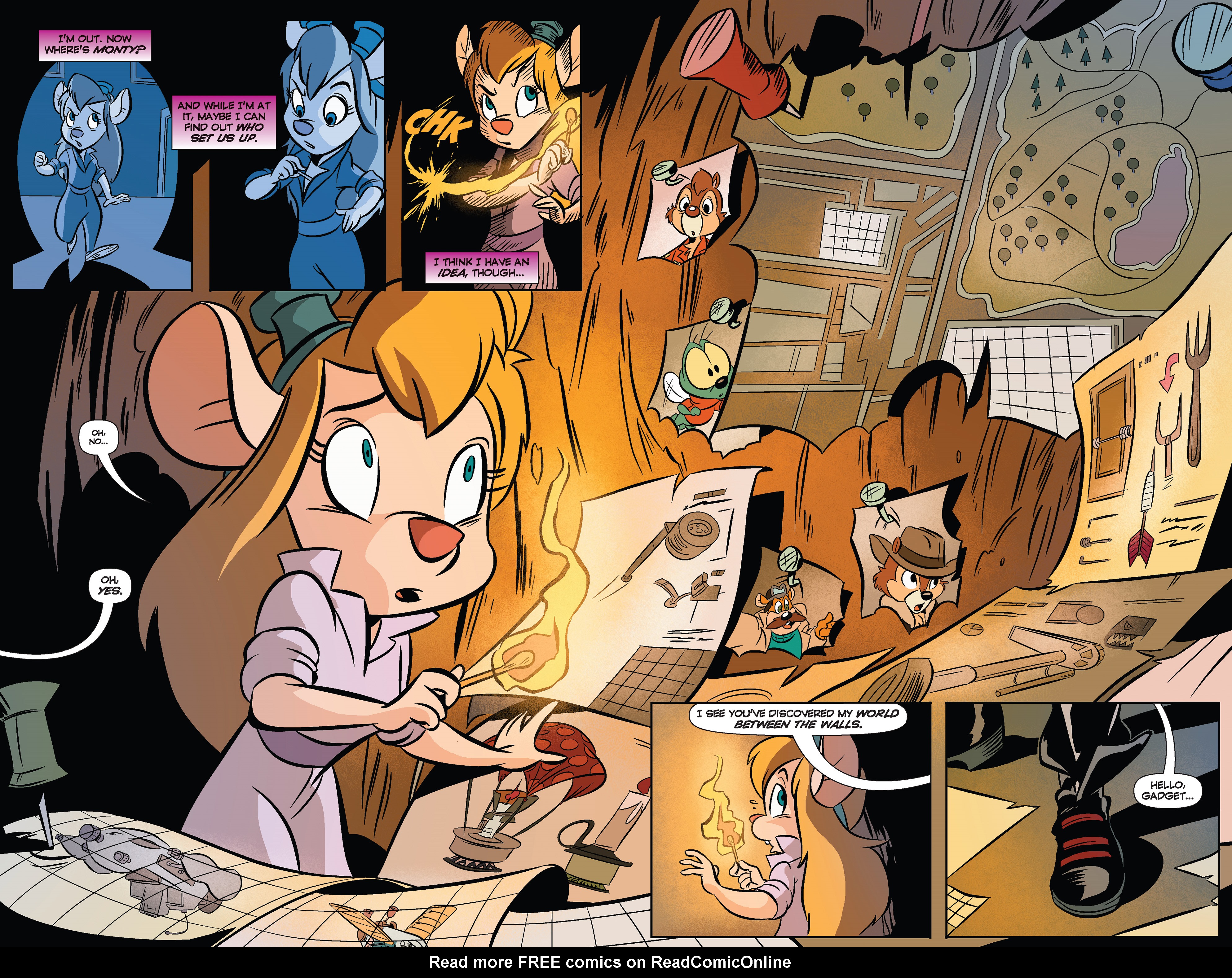 Read online Disney Afternoon Giant comic -  Issue #7 - 43