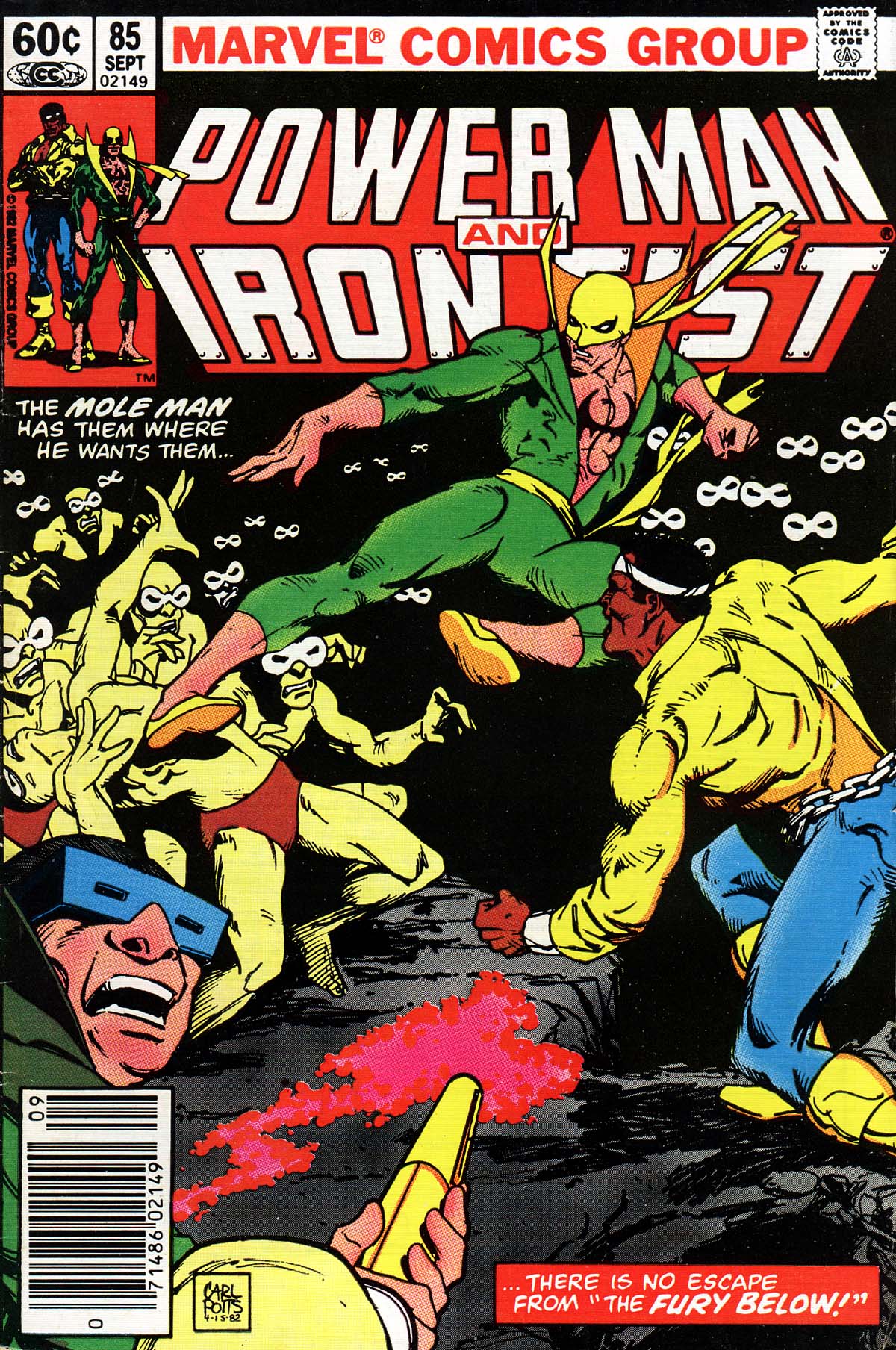 Read online Power Man and Iron Fist (1978) comic -  Issue #85 - 1