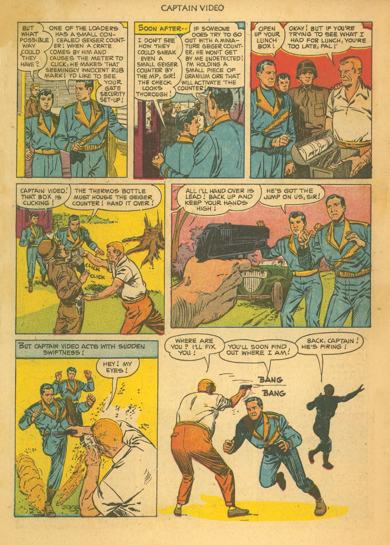 Read online Captain Video comic -  Issue # 006 (1951) 36pg c2c Fawcet (JVJ-Geo) - 6