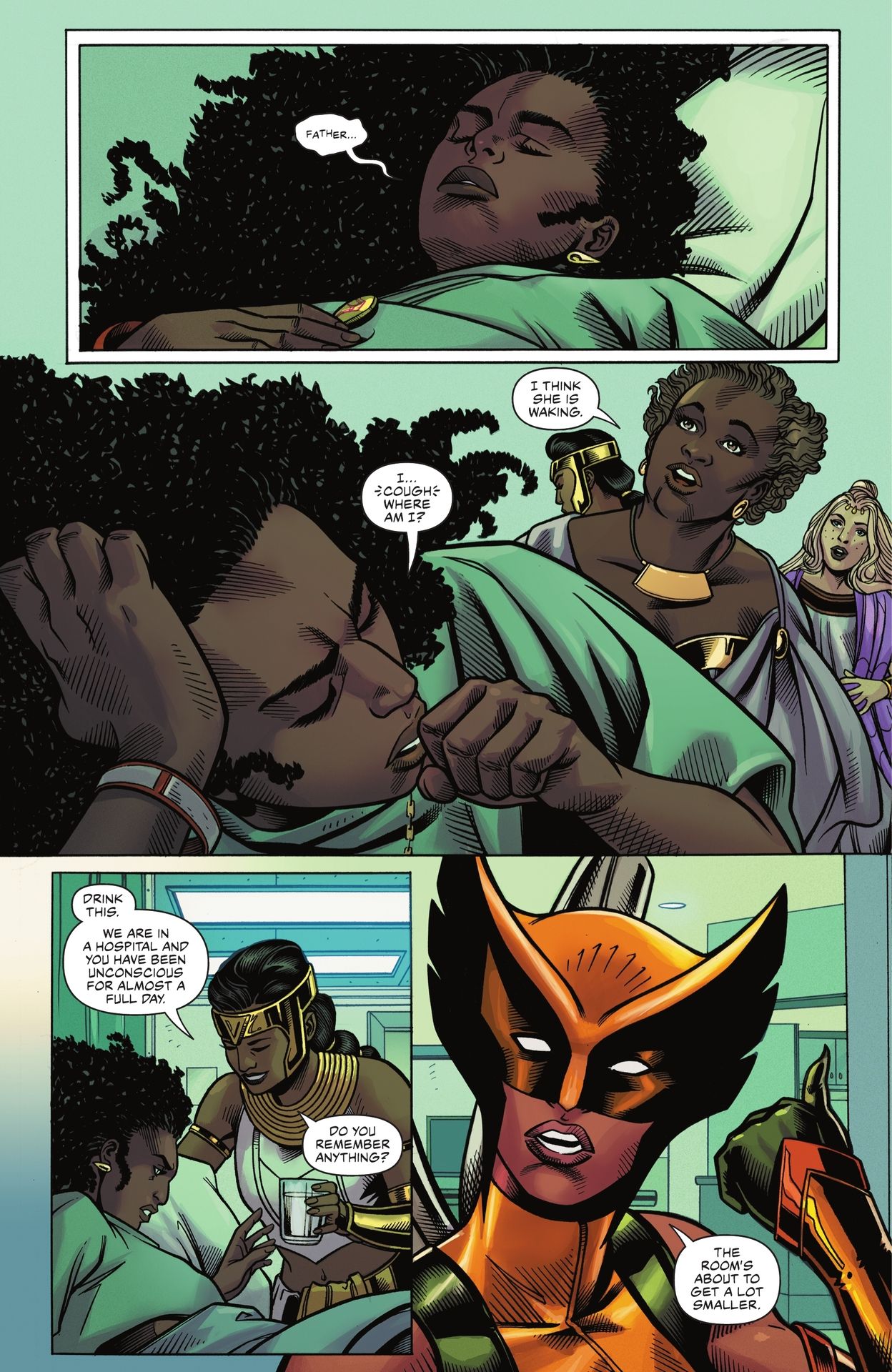 Read online Nubia: Queen of the Amazons comic -  Issue #2 - 13