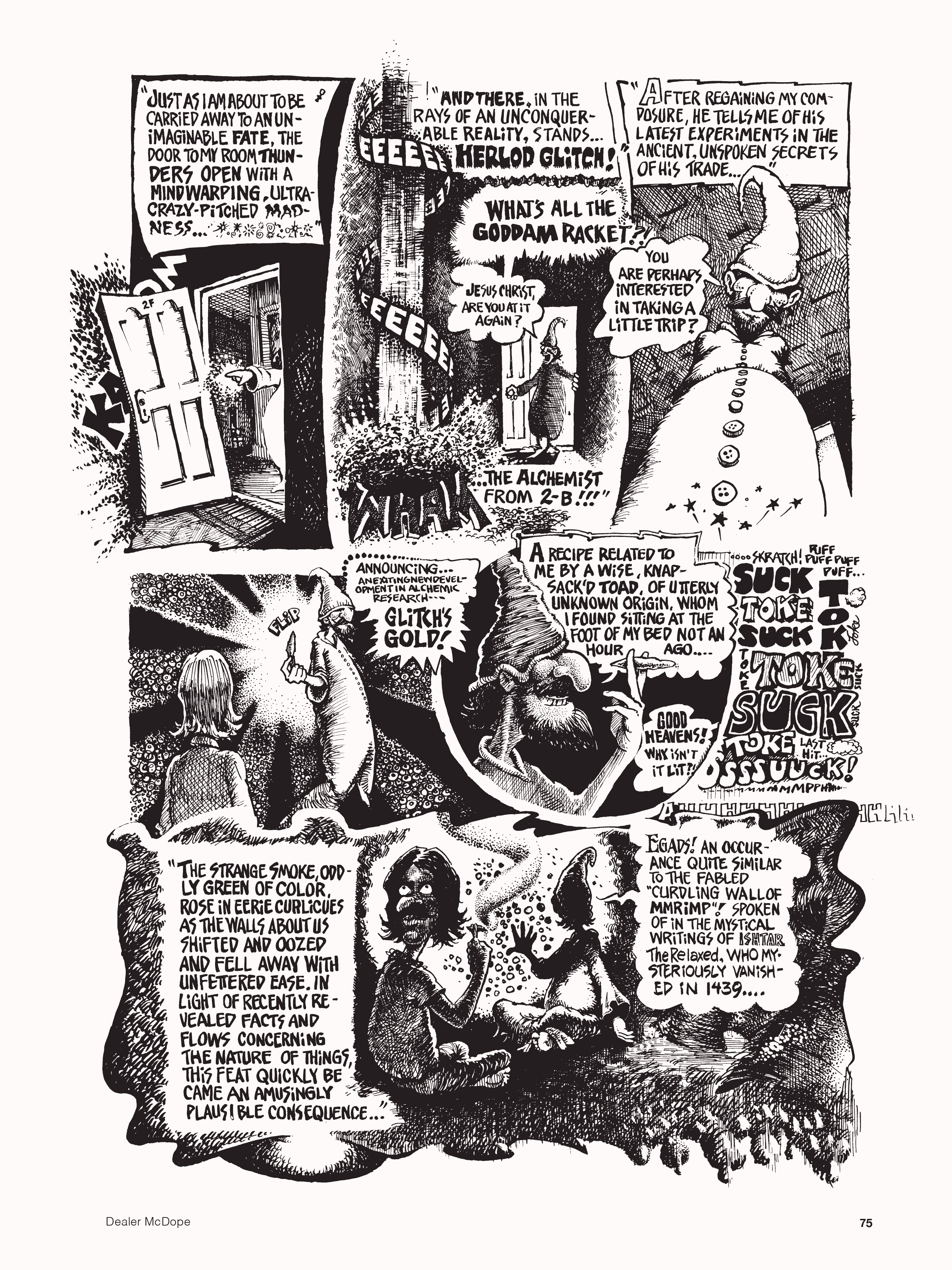 Read online Dave Sheridan: Life with Dealer McDope, the Leather Nun, and the Fabulous Furry Freak Brothers comic -  Issue # TPB (Part 1) - 86