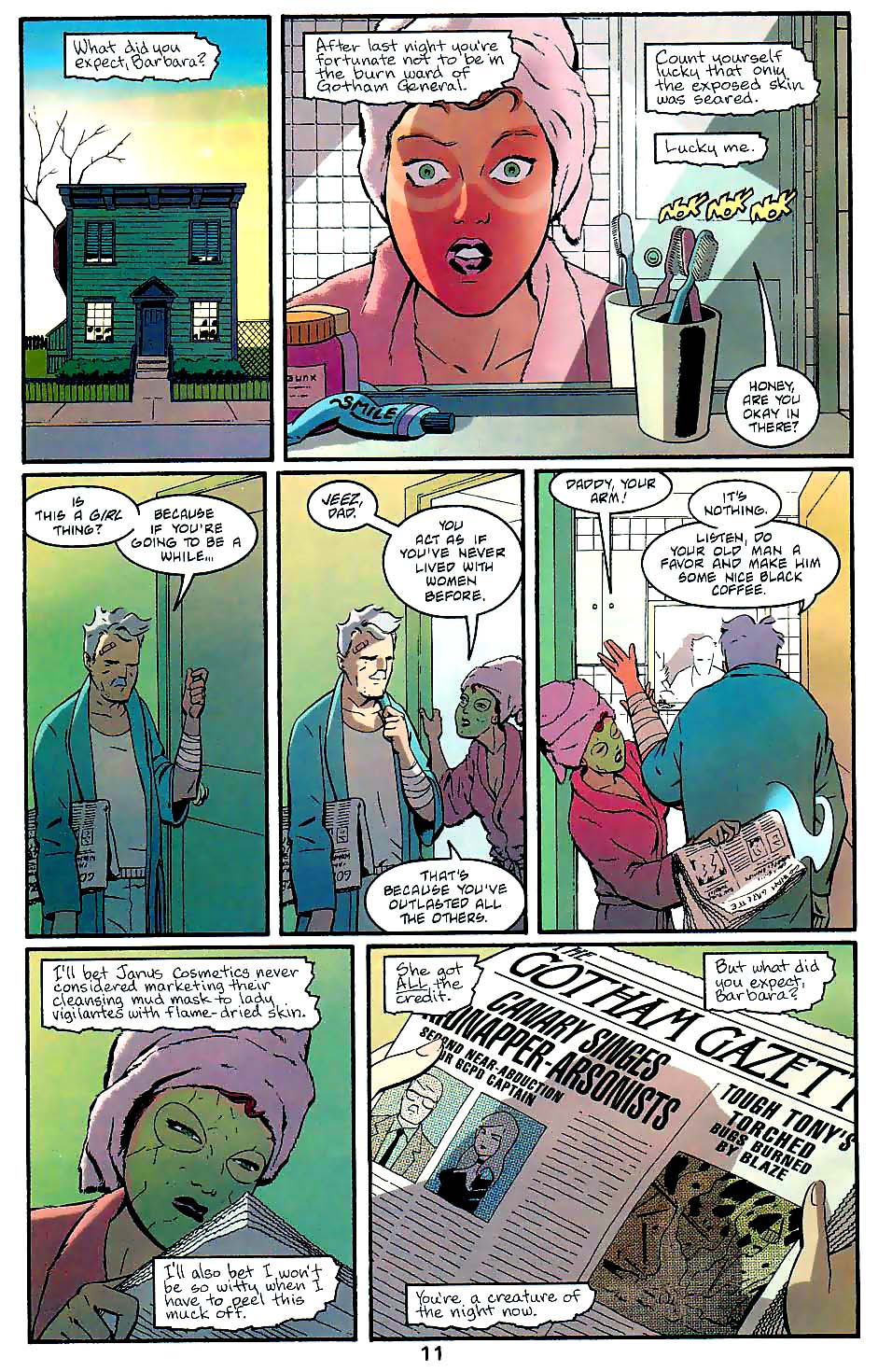 Read online Batgirl Year One comic -  Issue #7 - 11