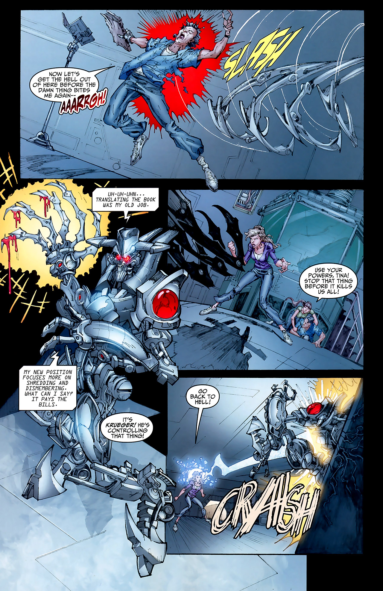 Read online Freddy vs. Jason vs. Ash: The Nightmare Warriors comic -  Issue #4 - 3