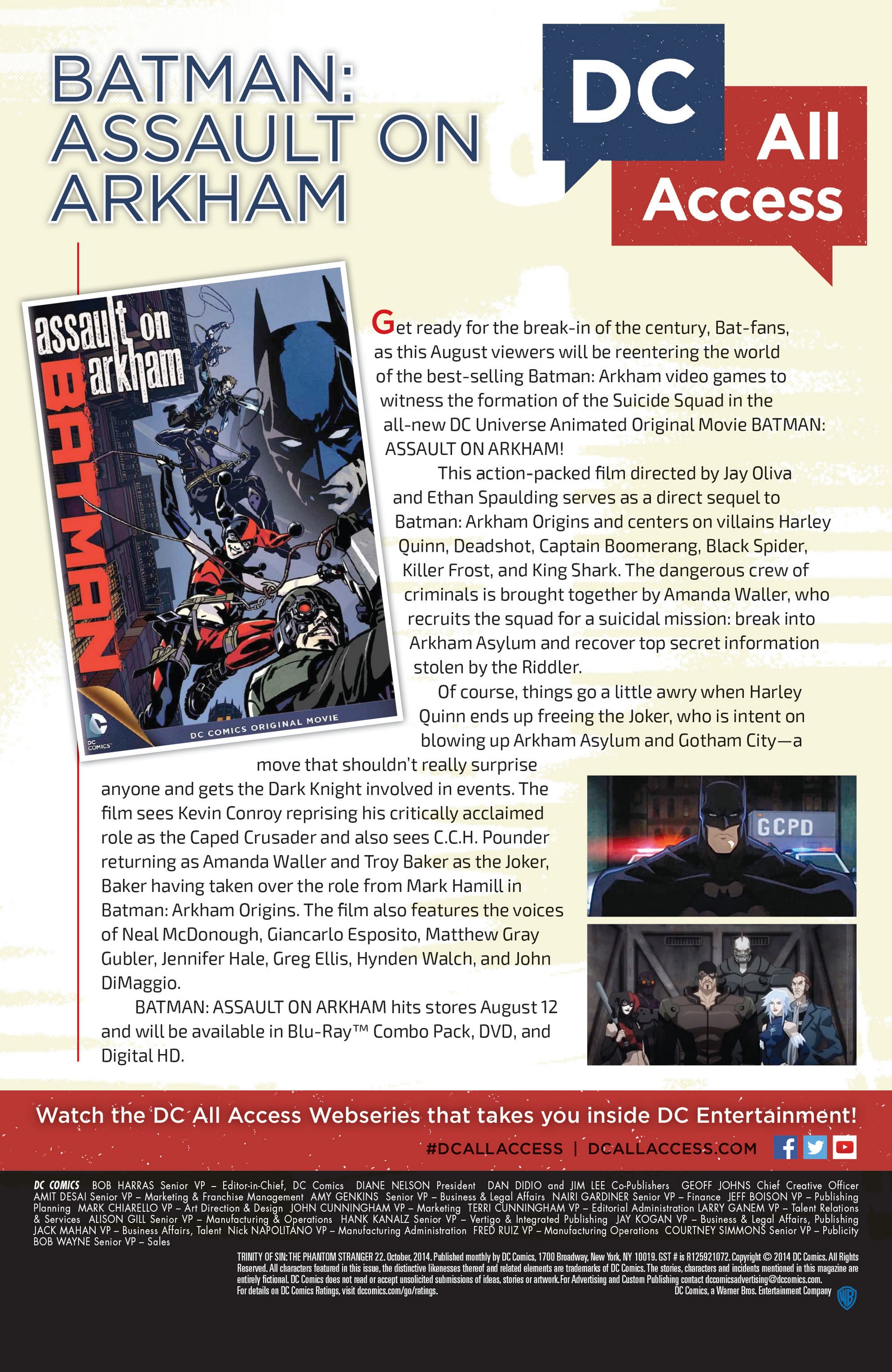 Read online Trinity of Sin: The Phantom Stranger comic -  Issue #22 - 30