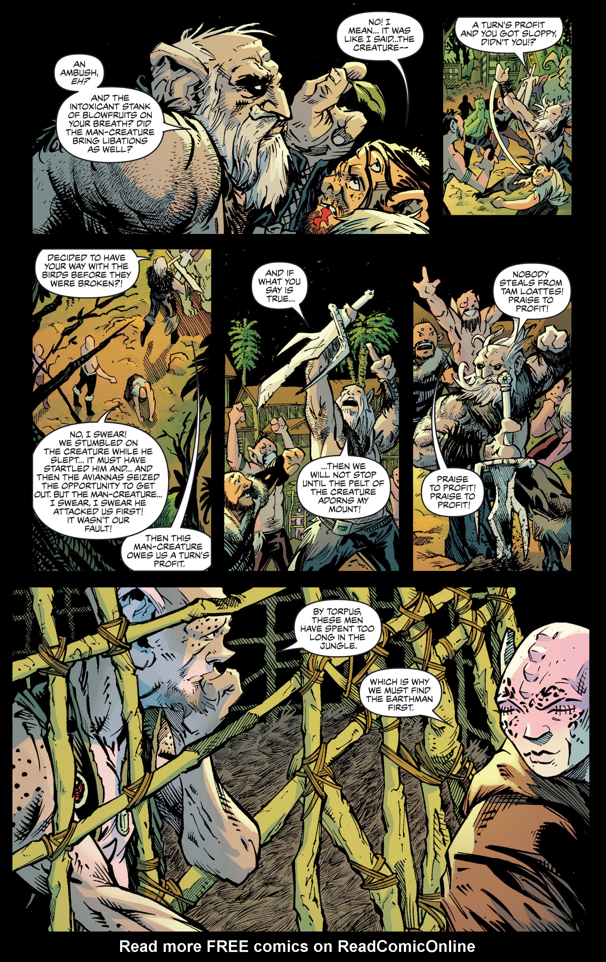 Read online Bigfoot: Sword of the Earthman (2015) comic -  Issue #4 - 20