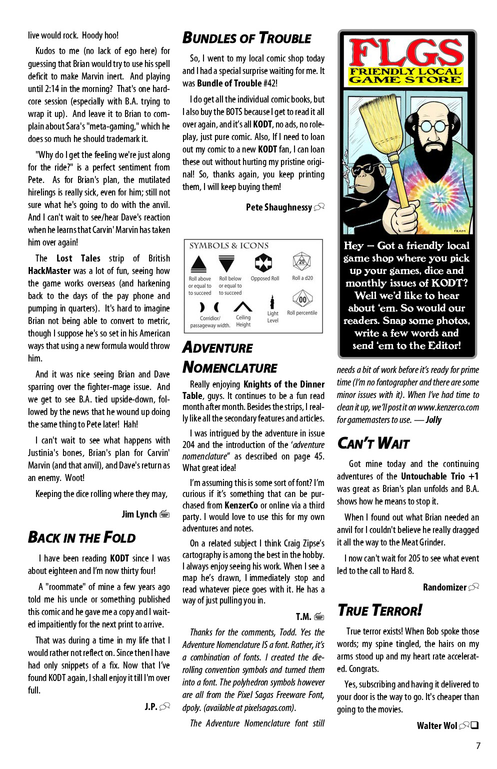 Read online Knights of the Dinner Table comic -  Issue #206 - 9