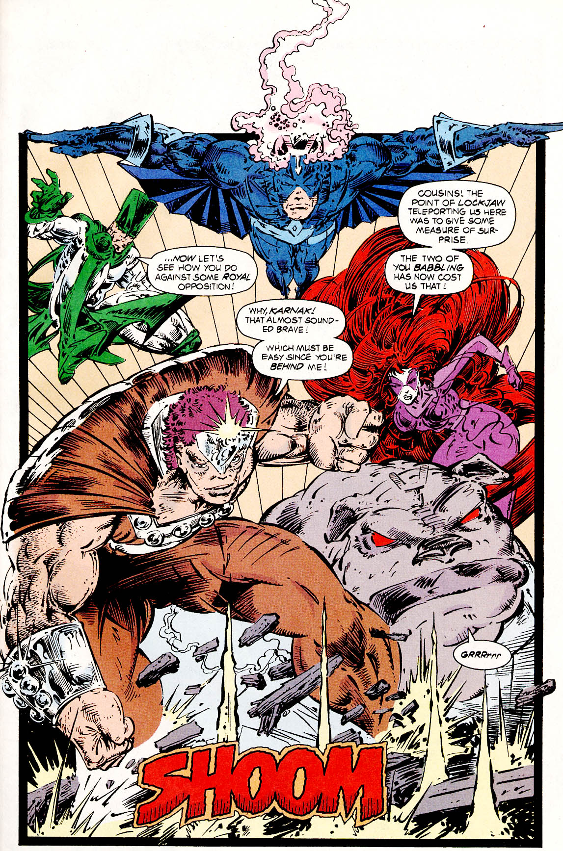 Read online Inhumans: The Great Refuge comic -  Issue # Full - 38