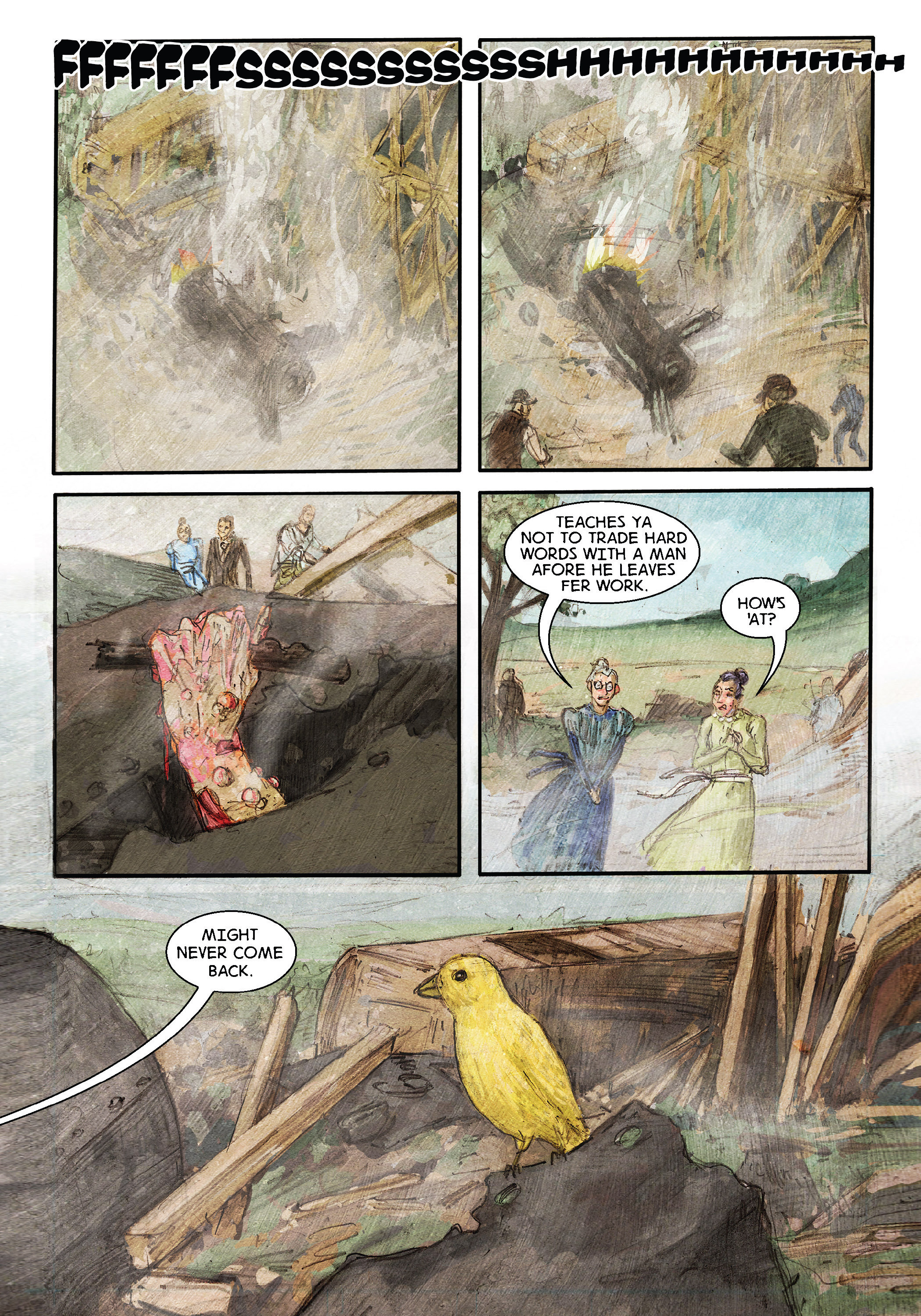 Read online Labor & Love: A Garland of American Folk Ballads comic -  Issue # Full - 22