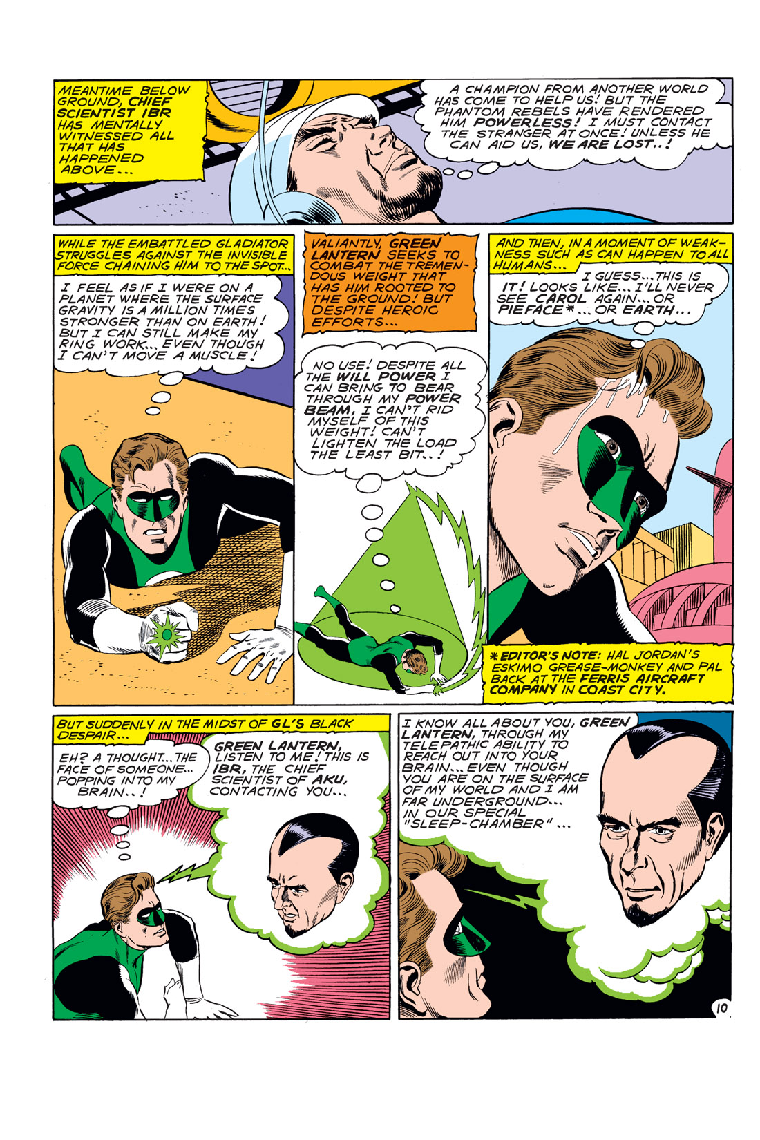 Read online Green Lantern (1960) comic -  Issue #6 - 11