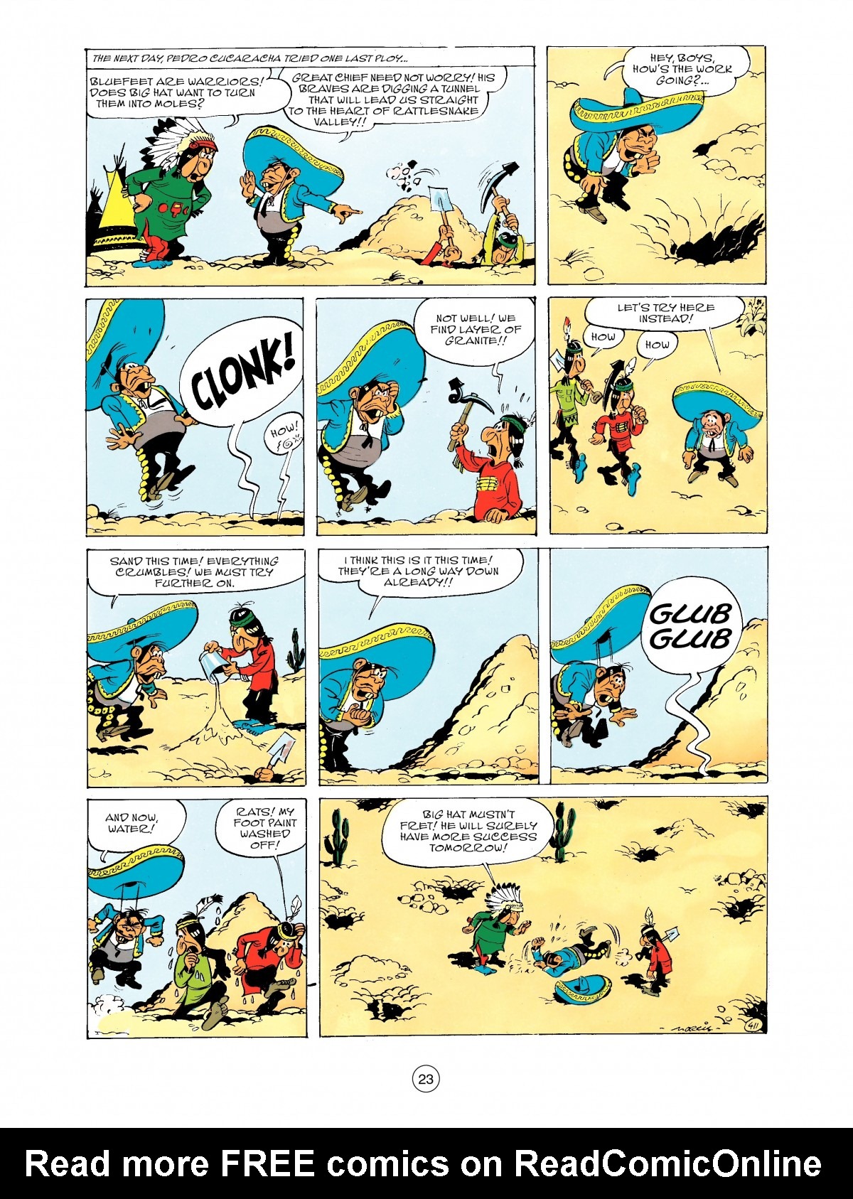 Read online A Lucky Luke Adventure comic -  Issue #43 - 23