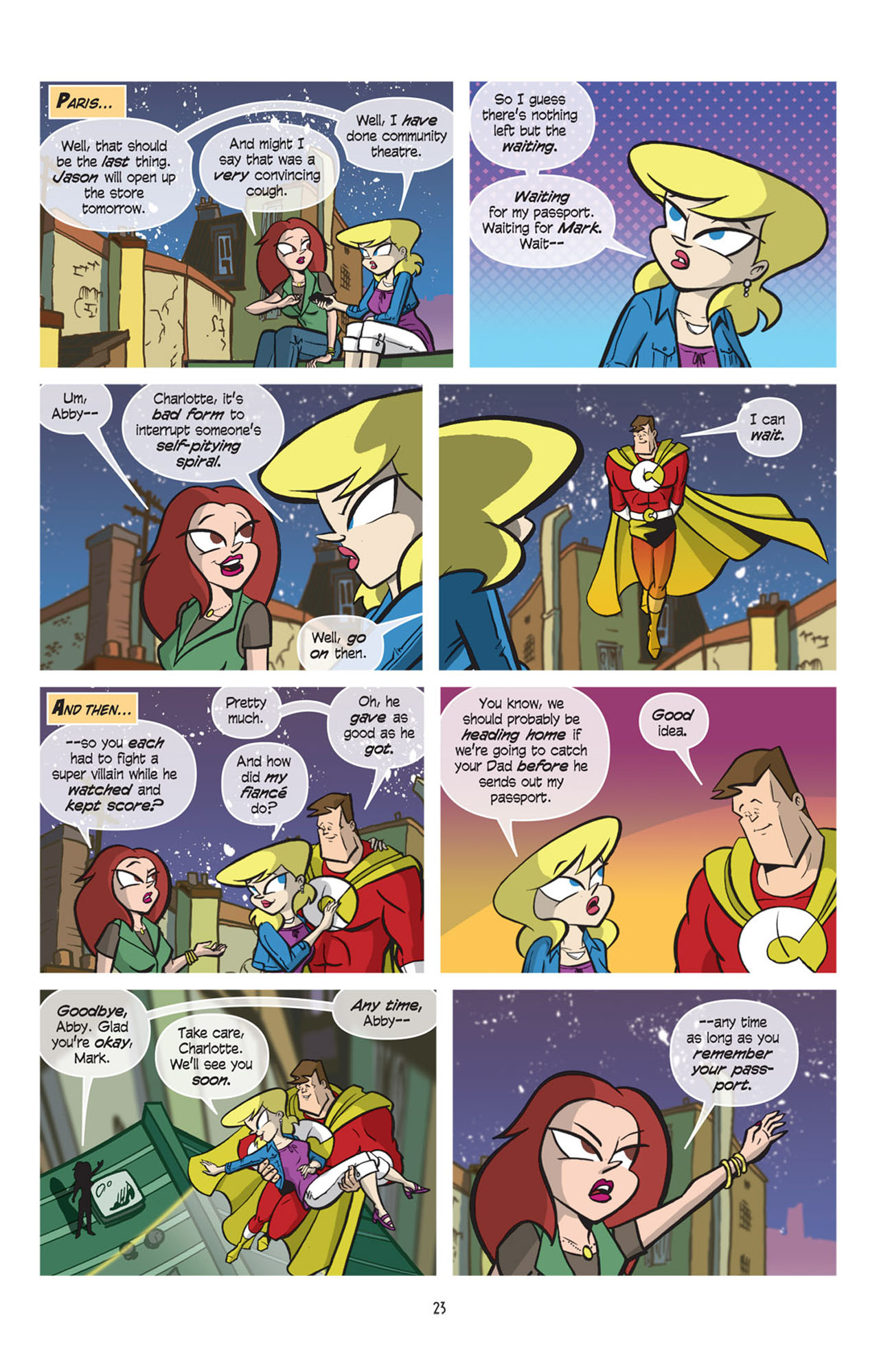 Read online Love and Capes comic -  Issue #8 - 25