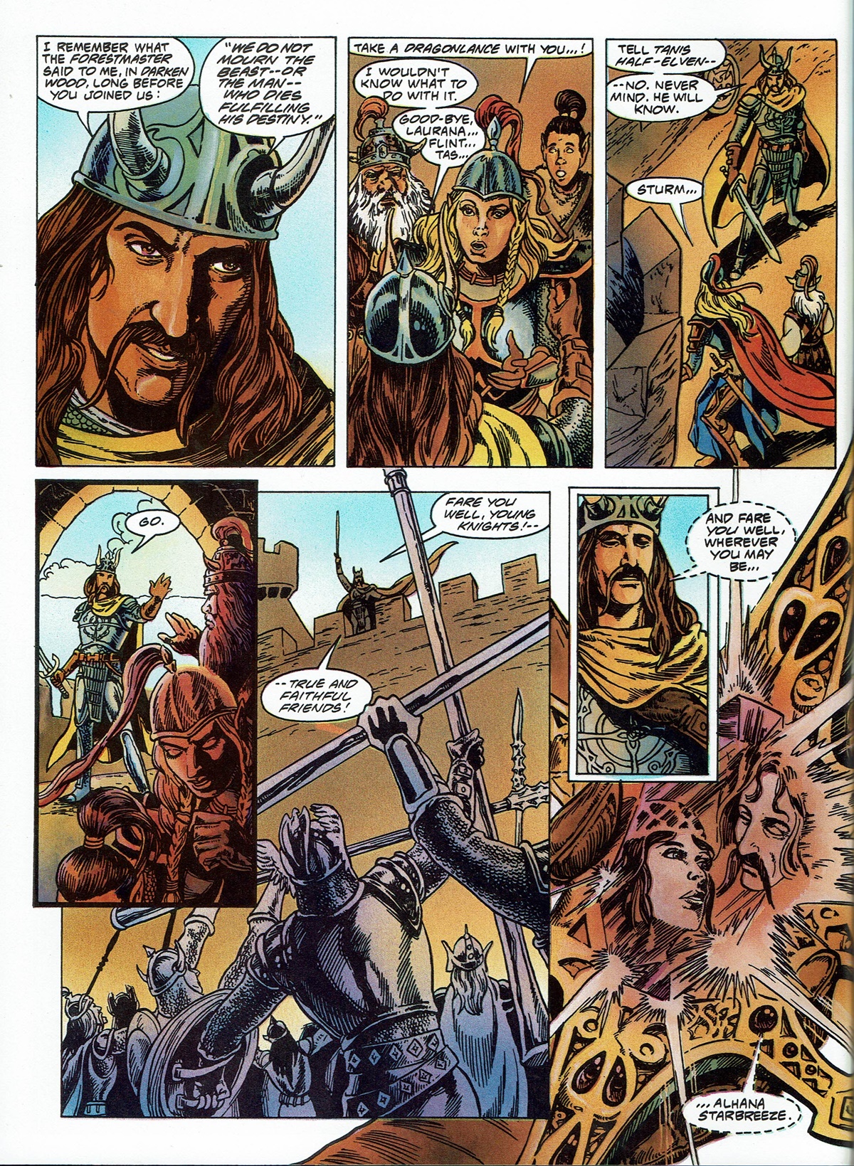 Read online Dragonlance Saga comic -  Issue #5 - 62