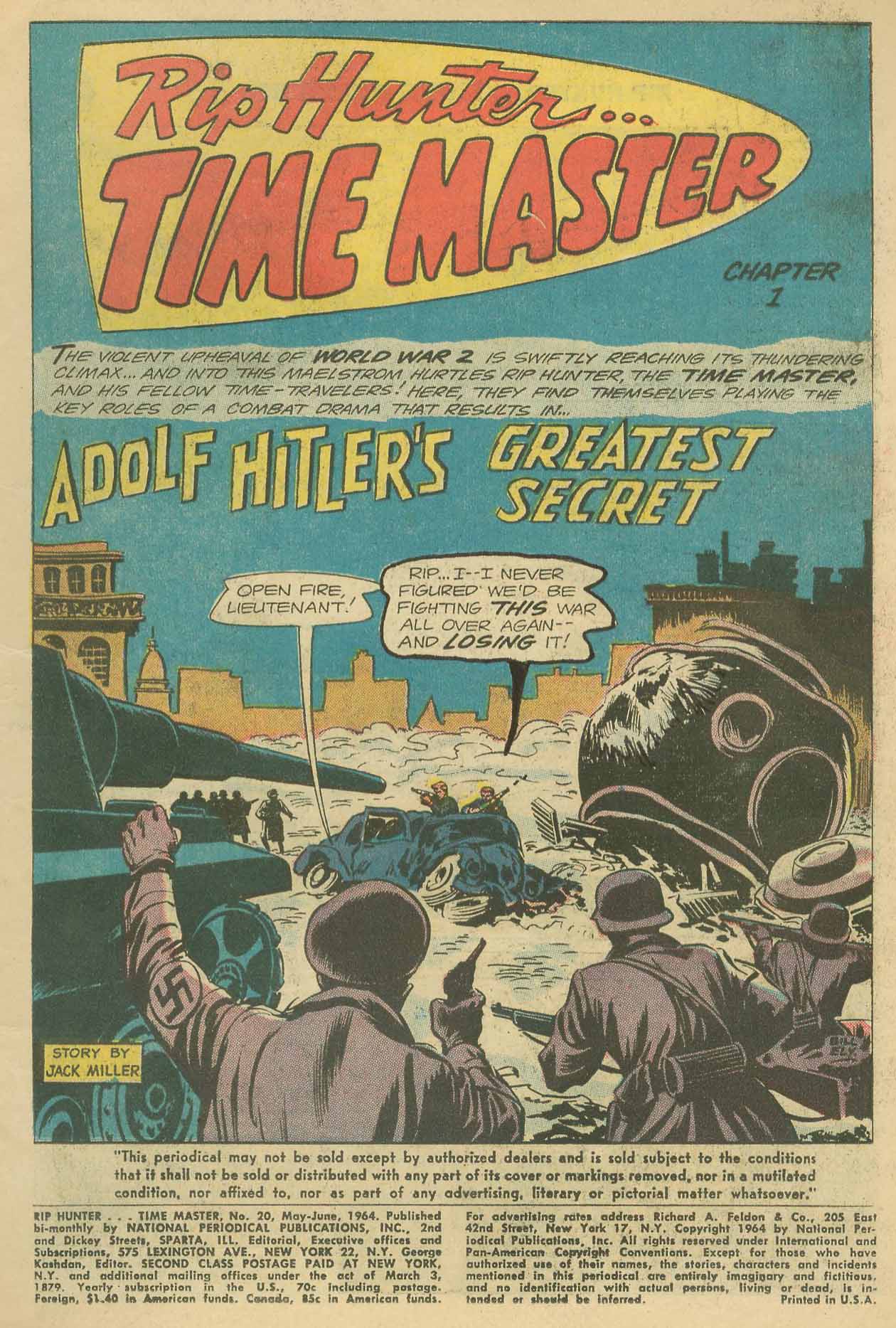 Read online Rip Hunter...Time Master comic -  Issue #20 - 3