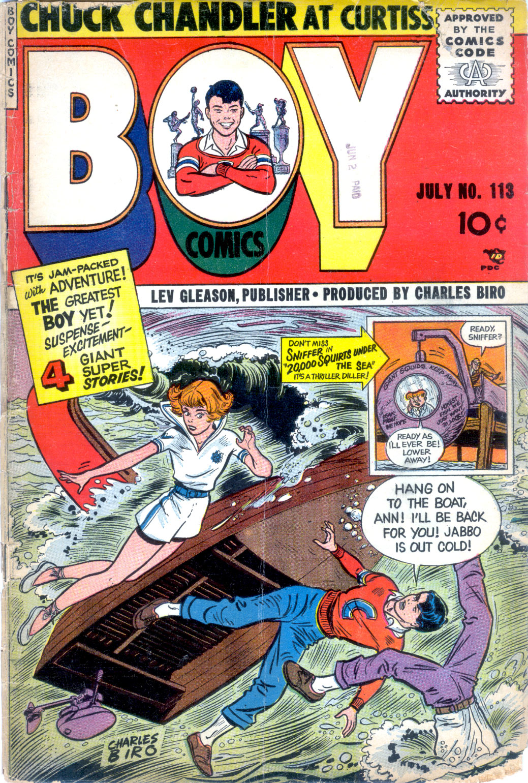 Read online Boy Comics comic -  Issue #113 - 1