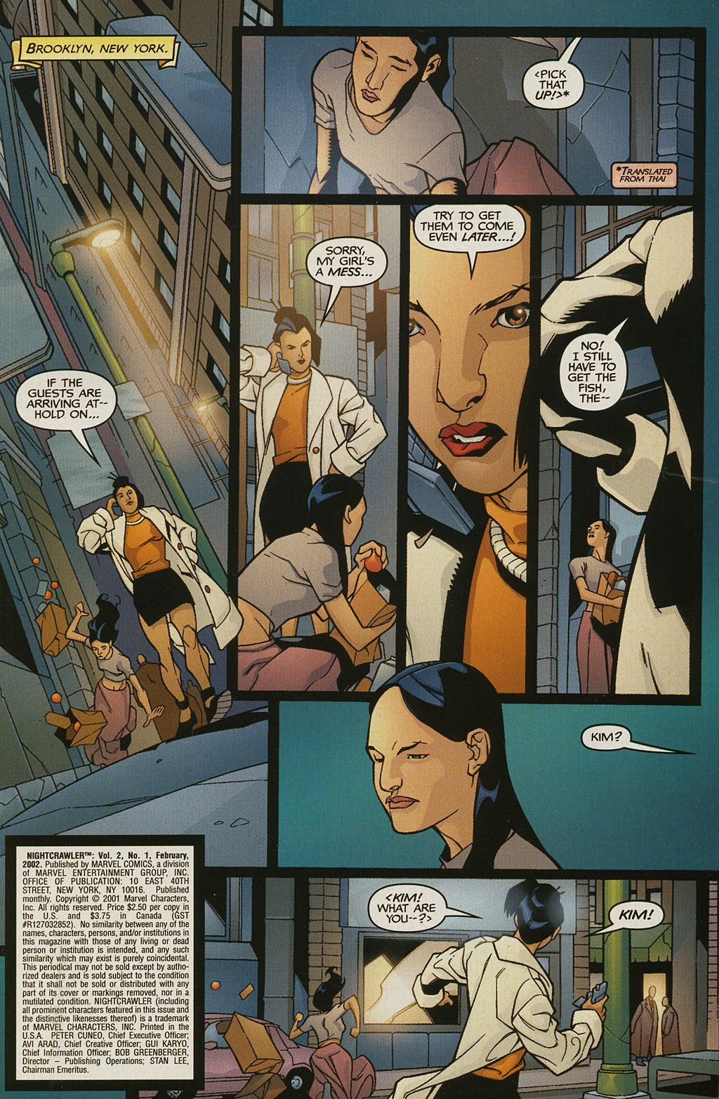 Read online Nightcrawler (2002) comic -  Issue #1 - 2