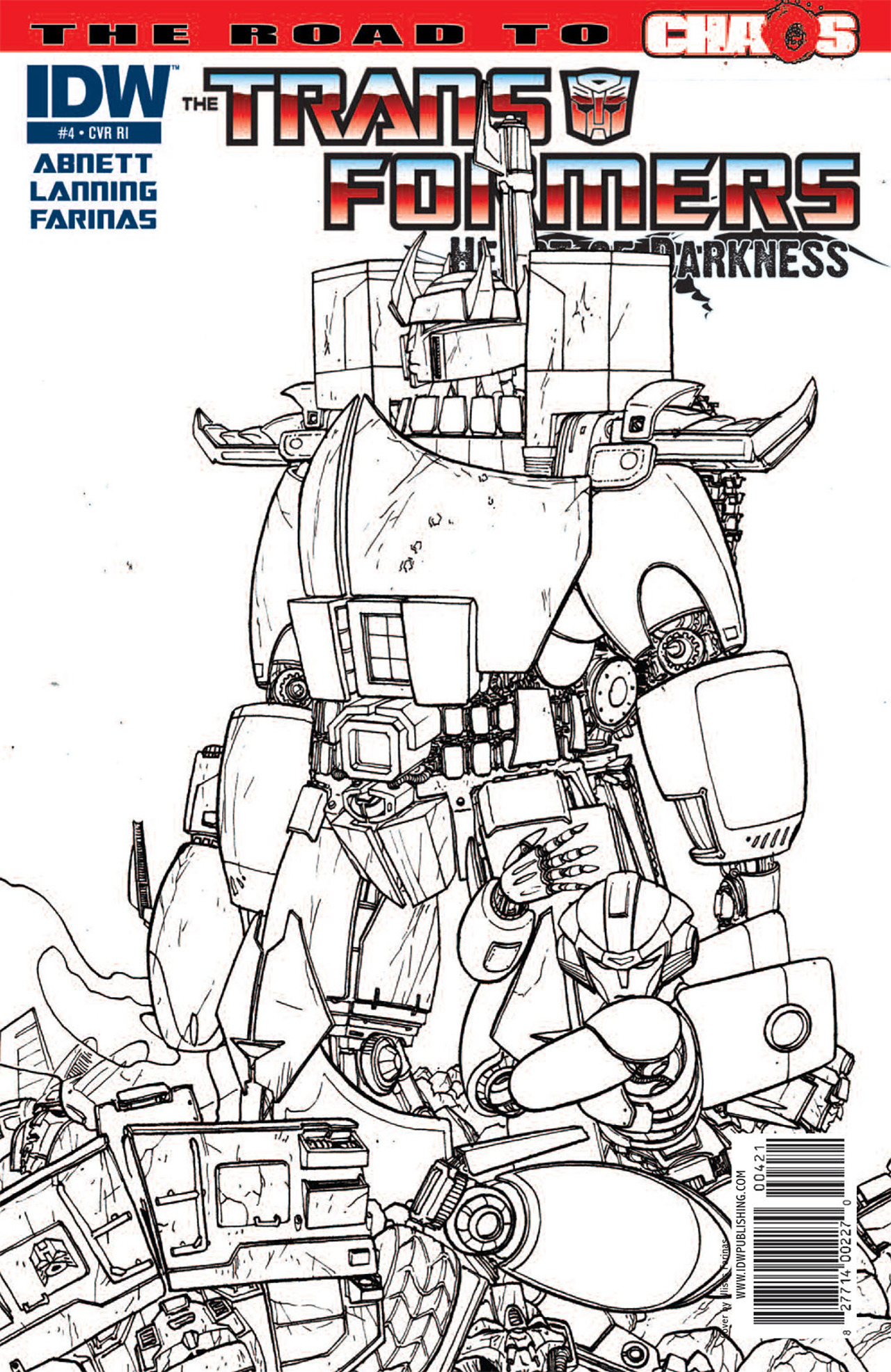 Read online Transformers: Heart of Darkness comic -  Issue #4 - 4
