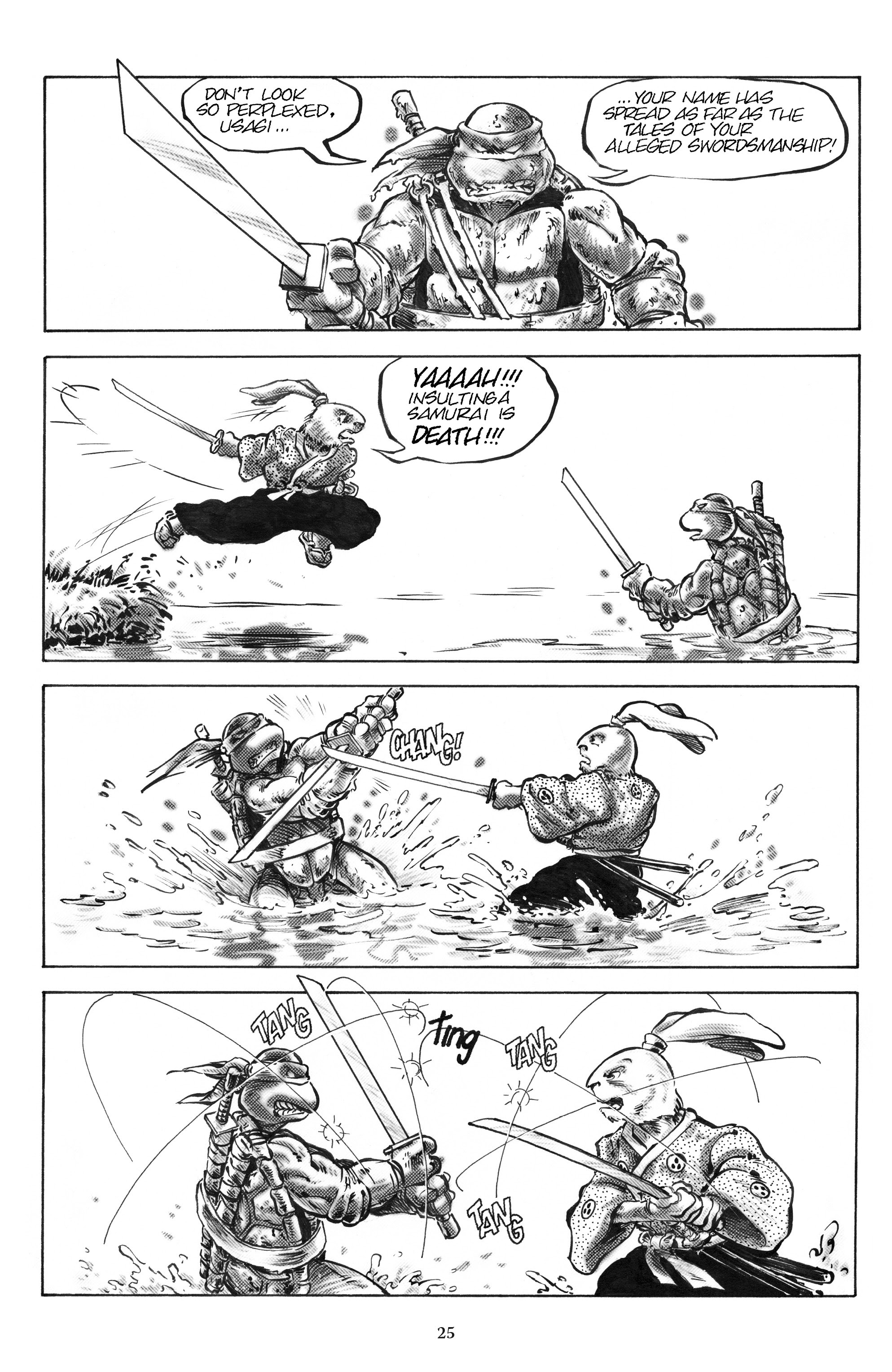 Read online Usagi Yojimbo/Teenage Mutant Ninja Turtles: The Complete Collection comic -  Issue # TPB (Part 1) - 22