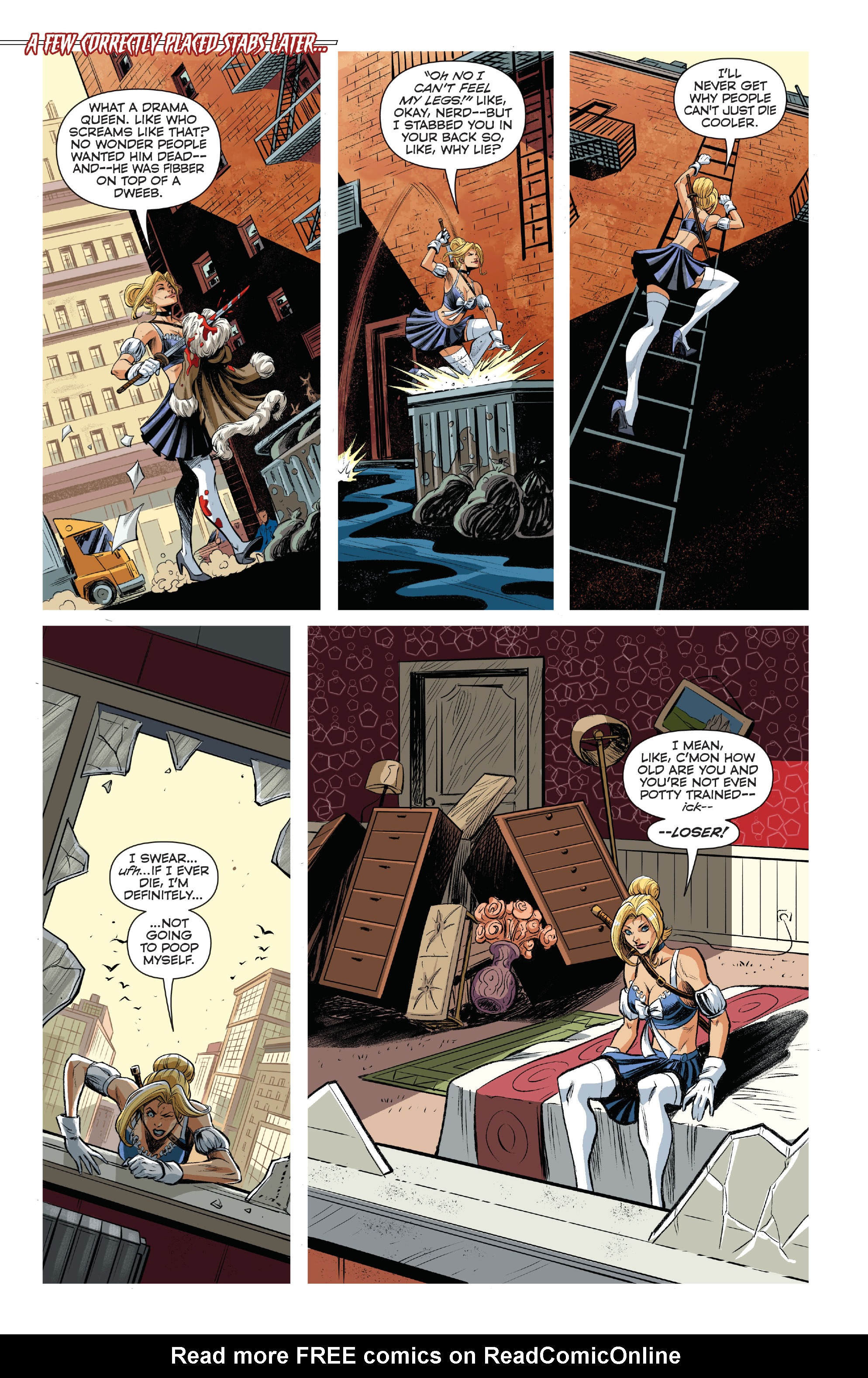 Read online Cinderella vs The Queen of Hearts comic -  Issue #1 - 8