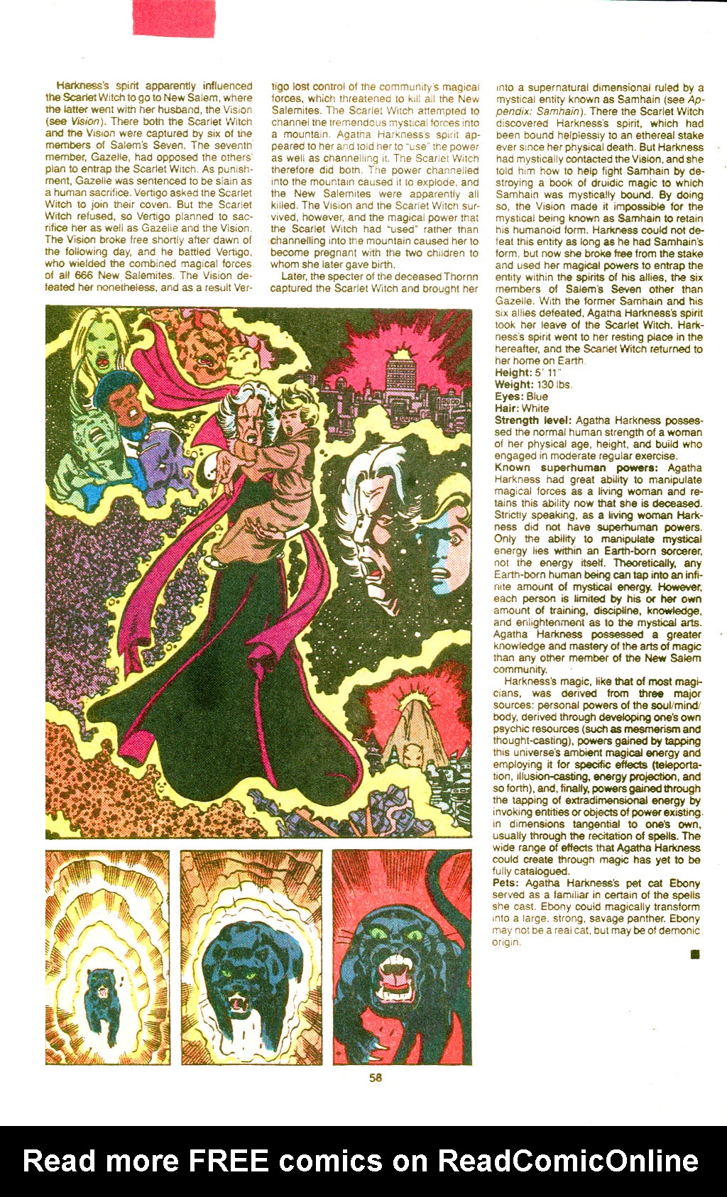 Read online The Official Handbook of the Marvel Universe Deluxe Edition comic -  Issue #17 - 60