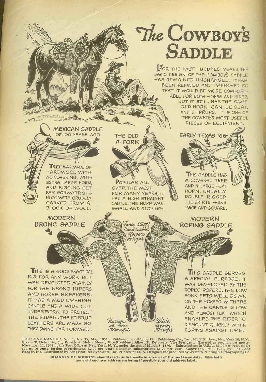 Read online The Lone Ranger (1948) comic -  Issue #35 - 2